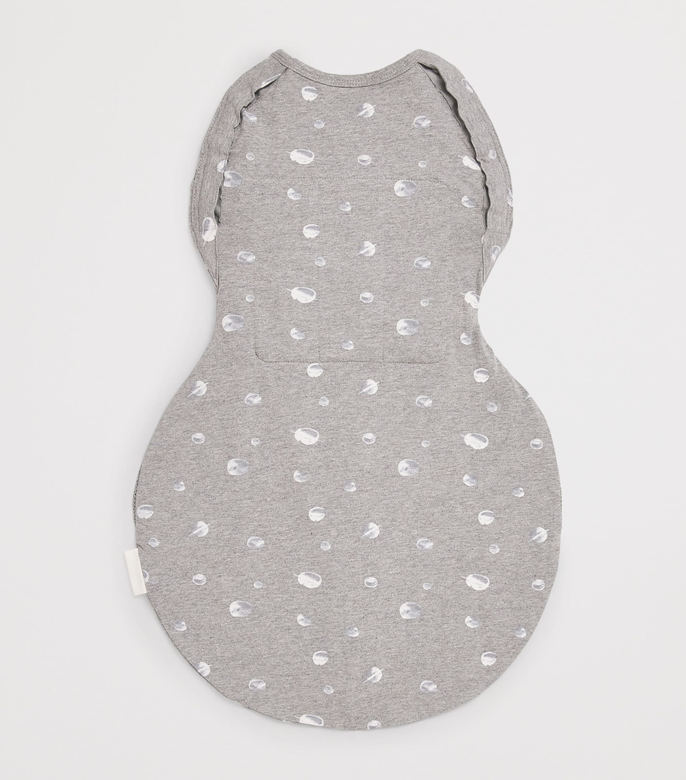 Organic Cotton Sleepea Swaddle GREY MELANGE Image 2
