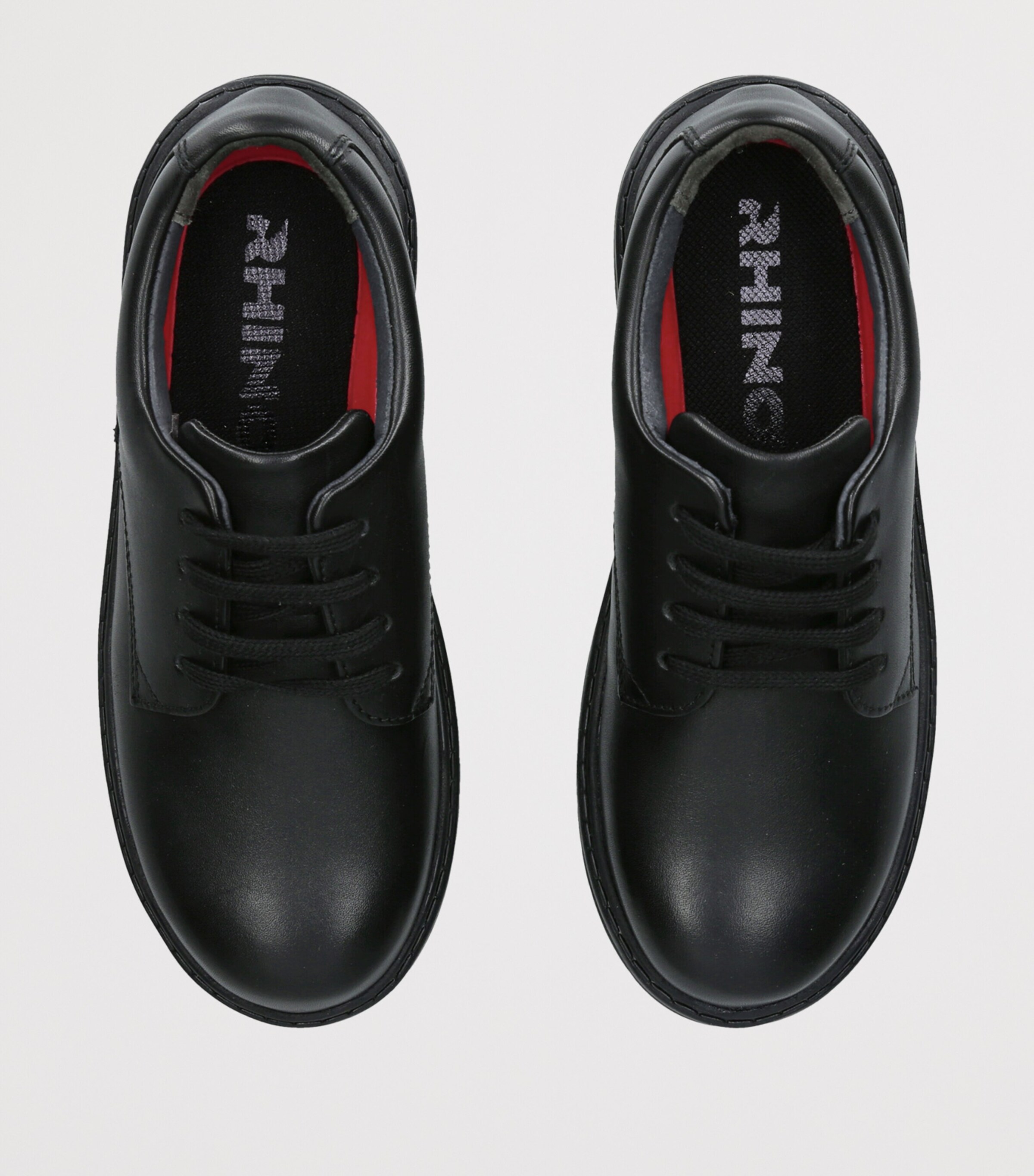 Start-Rite Leather Glitch School Shoes Black Image 4