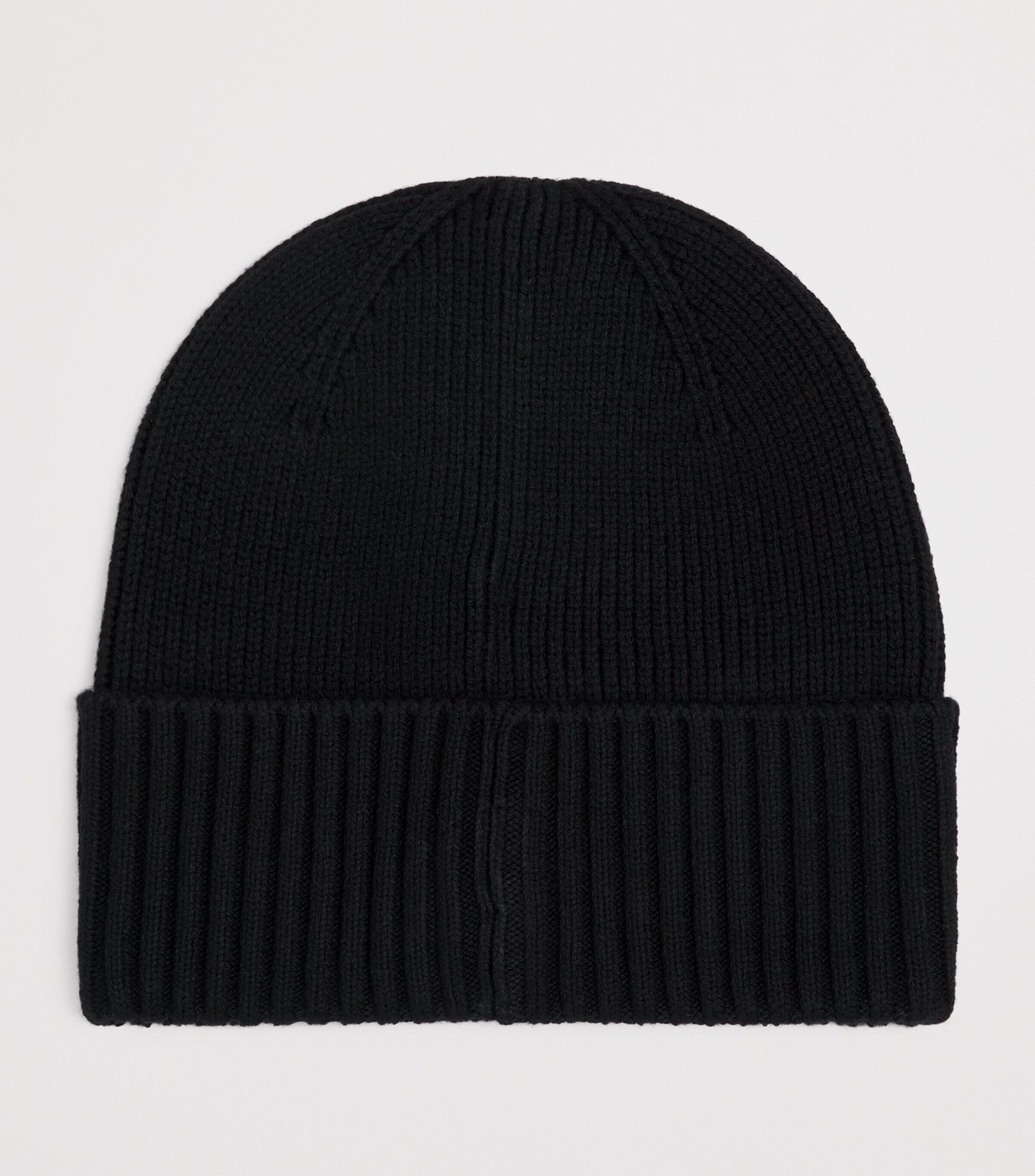 BOSS Kidswear Knitted Logo Beanie Black Image 2