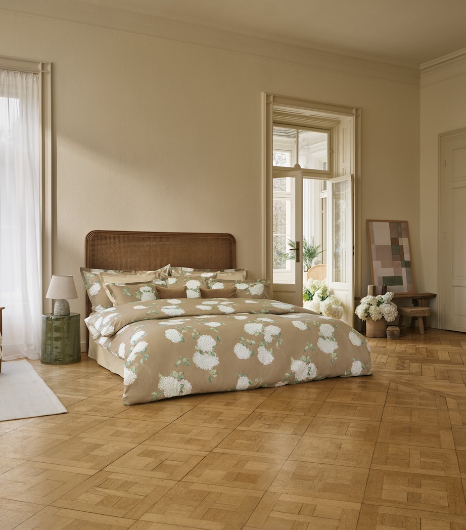Schlossberg Hortensia King Oxford Pillowcase (50cm x 90cm) Miel Image 2