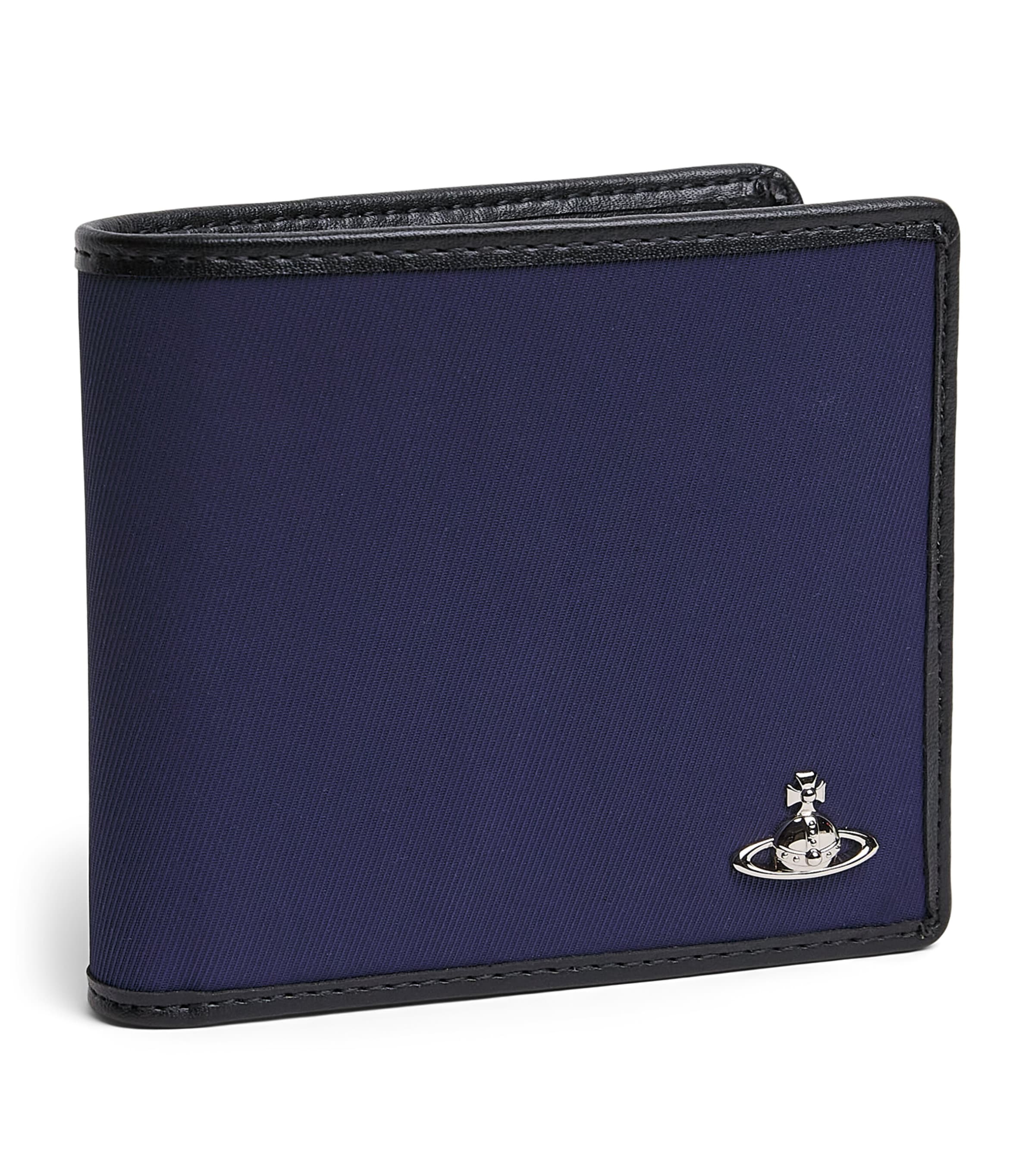 Vivienne Westwood Orb Billfold Wallet Dark Blue Image 1