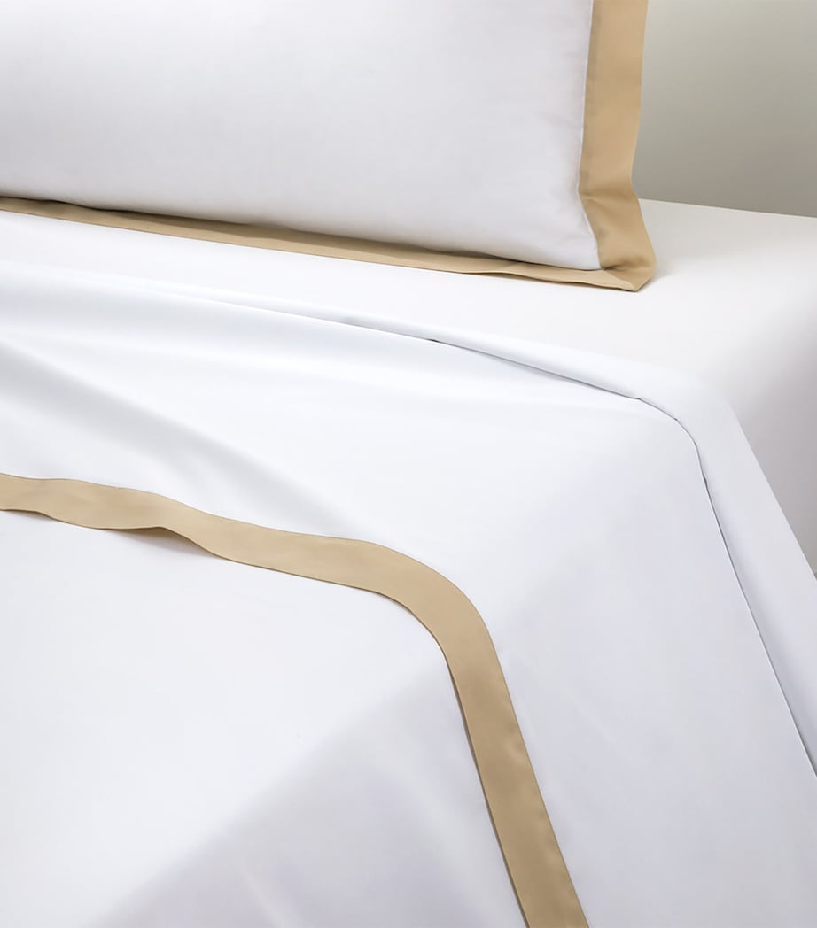 Linea Dune Double Flat Sheet (240cm x 295cm) DUNE Image 2