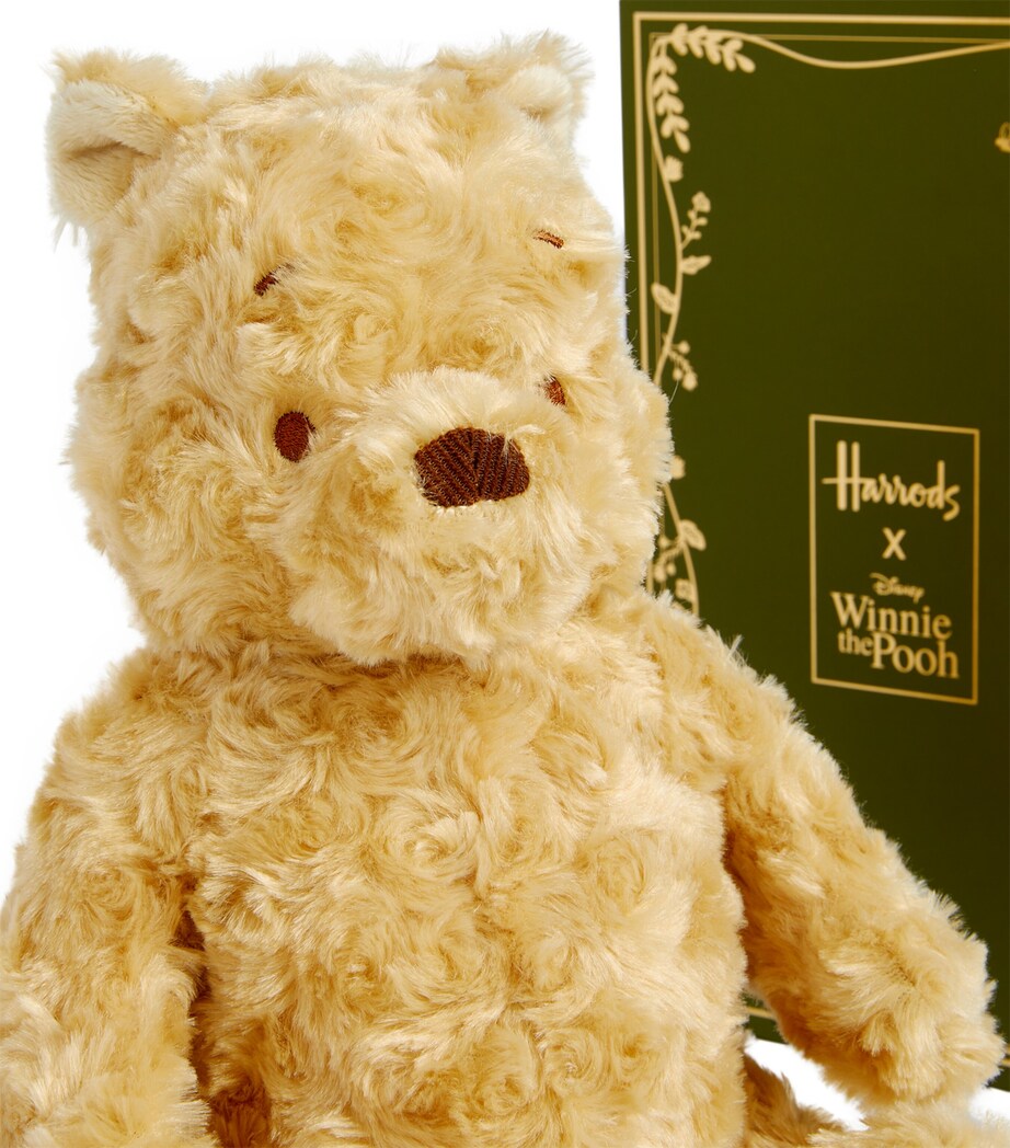 Merrythought Limited Edition Edward Teddy Bear – Christopher Robin’s Pooh Bear, 46cm Mohair, Made In England
