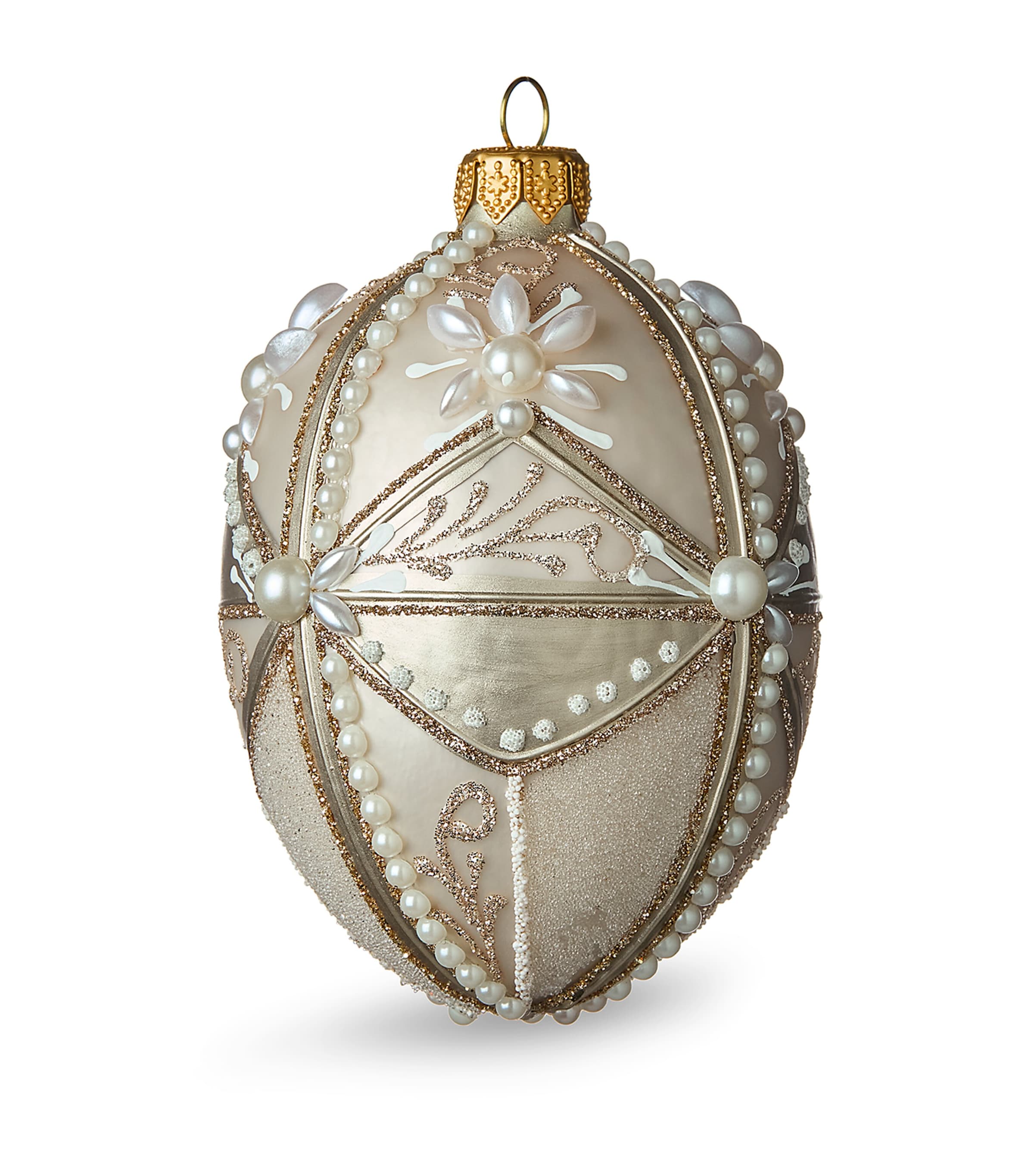 Harrods Faux Pearl-Embellished Bauble | Christmas | Designers | Harrods | Decorations | Baubles
