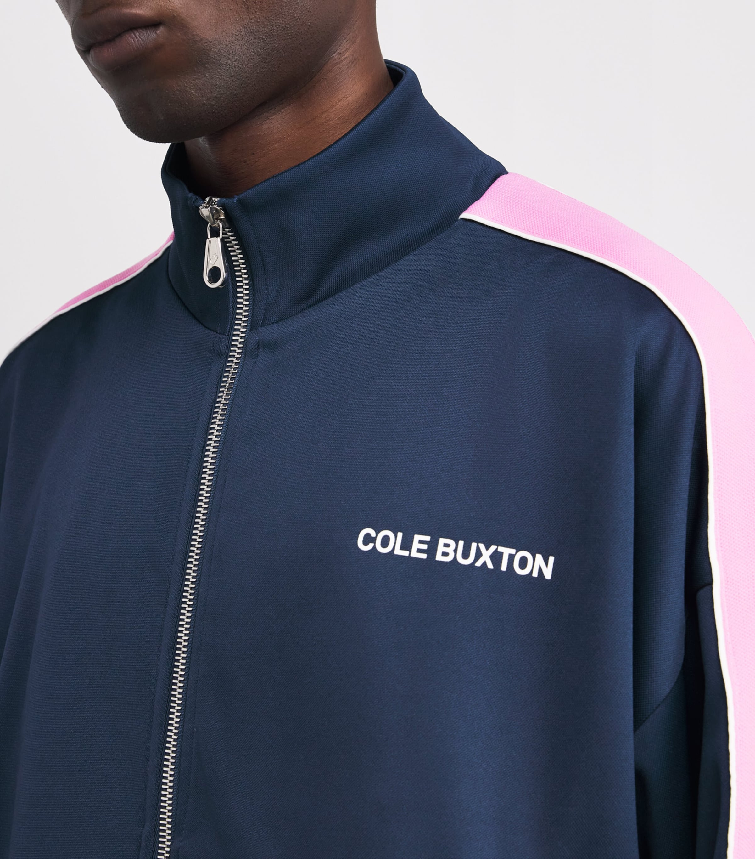 Interlock Track Jacket 050 BLUE/PINK Image 6