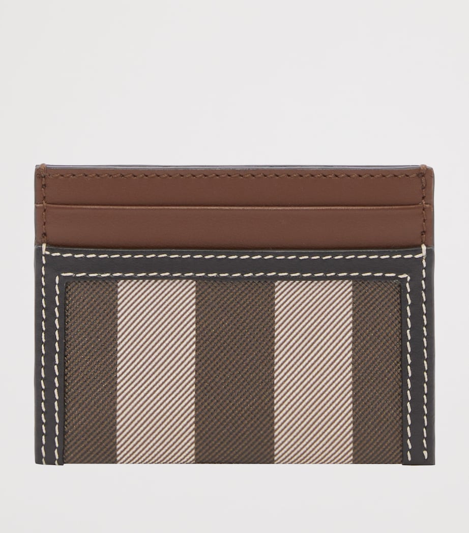 Check Card Holder DARK BIRCH BROWN Image 7