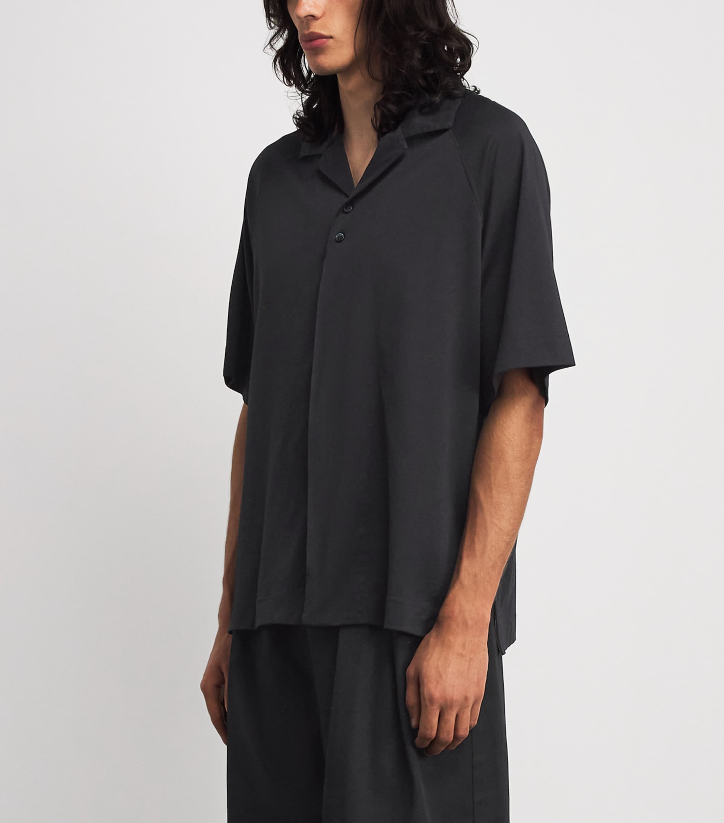 Jacquemus Mens Cotton Jean Atelier Shirt Black Image 4