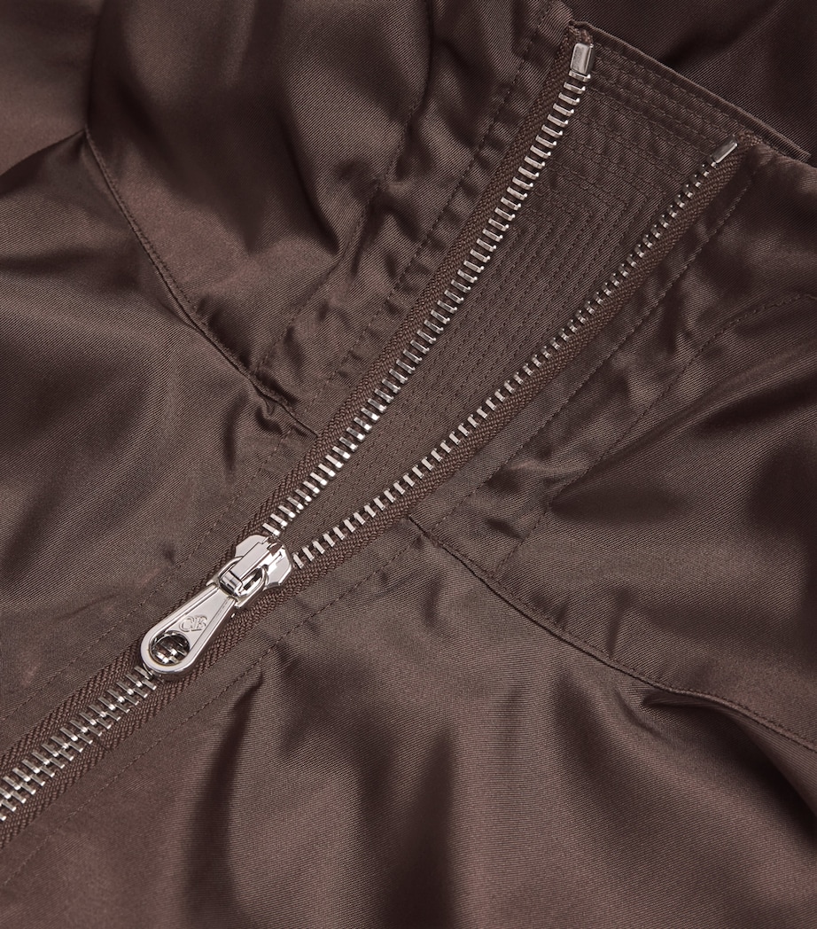 Gabardine Windbreaker Jacket BROWN 300 Image 5