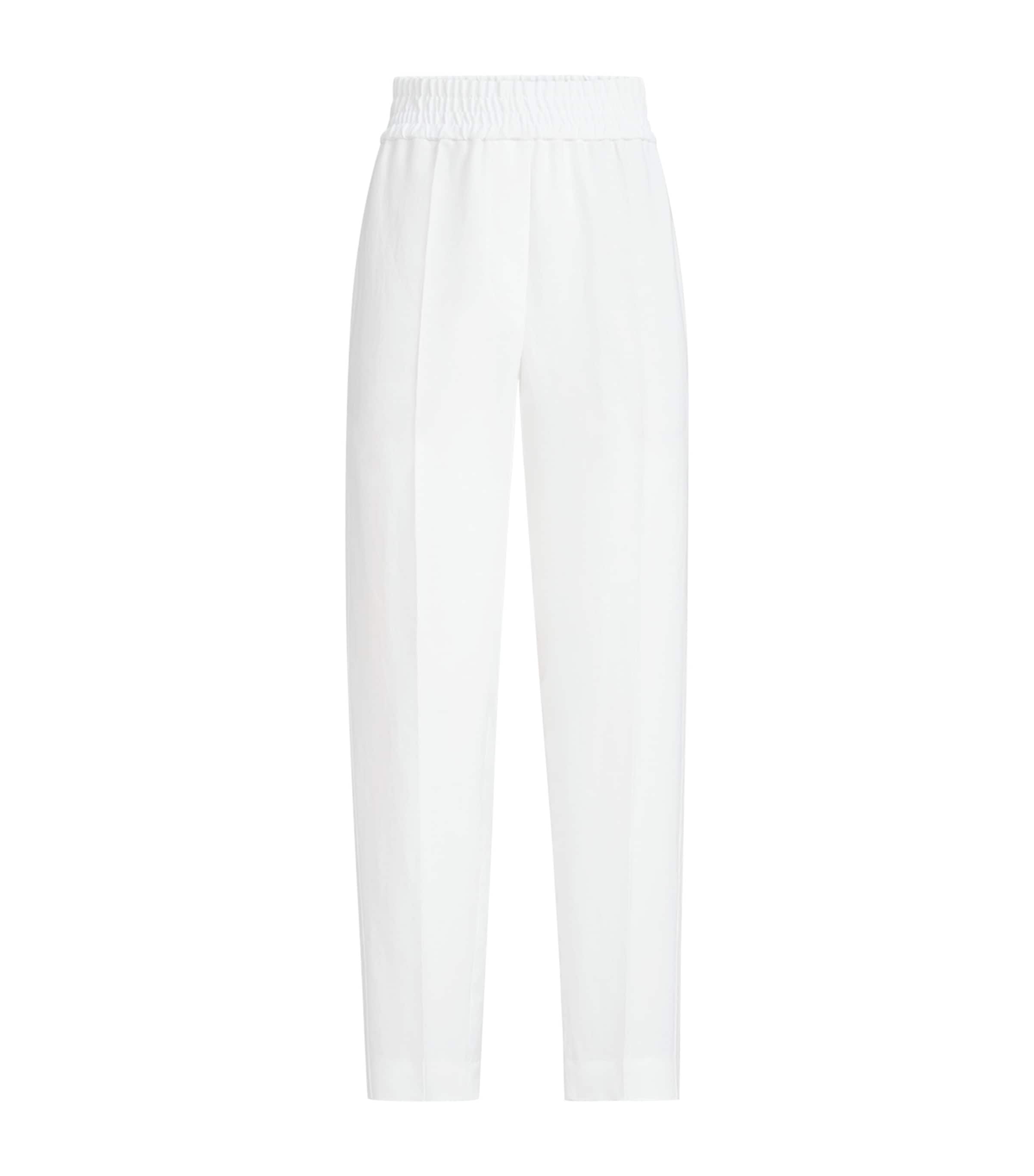 Brunello Cucinelli Womens Twill Straight Trousers Image 1