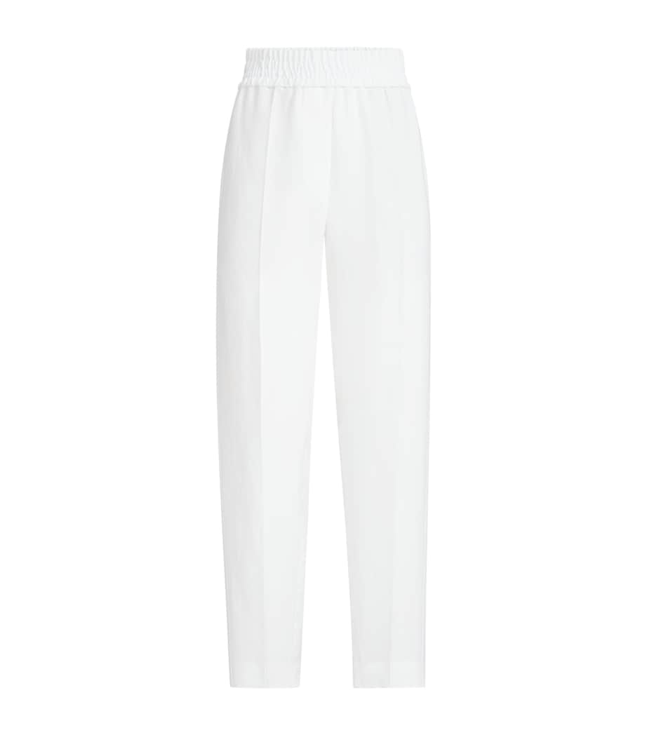 Brunello Cucinelli Womens Twill Straight Trousers Image 1