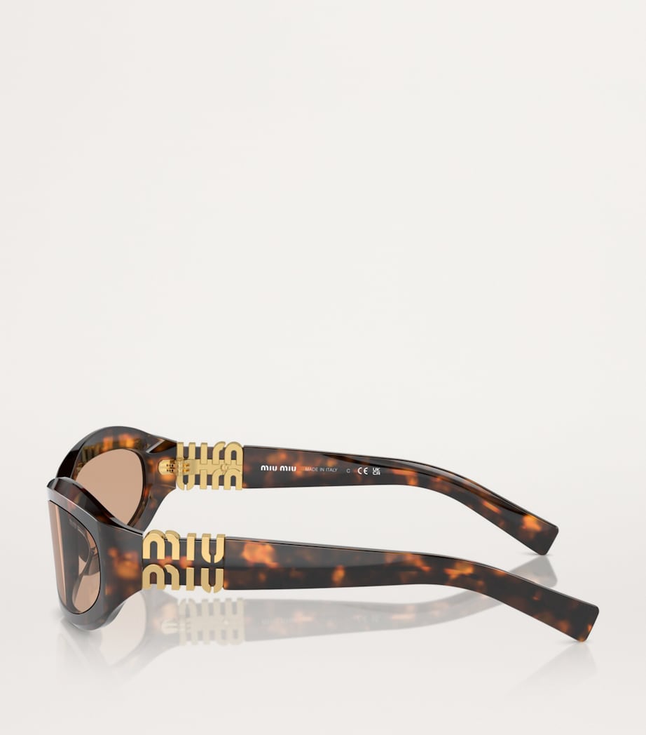Acetate Cat Eye MU14ZS Sunglasses 14L90H Image 3