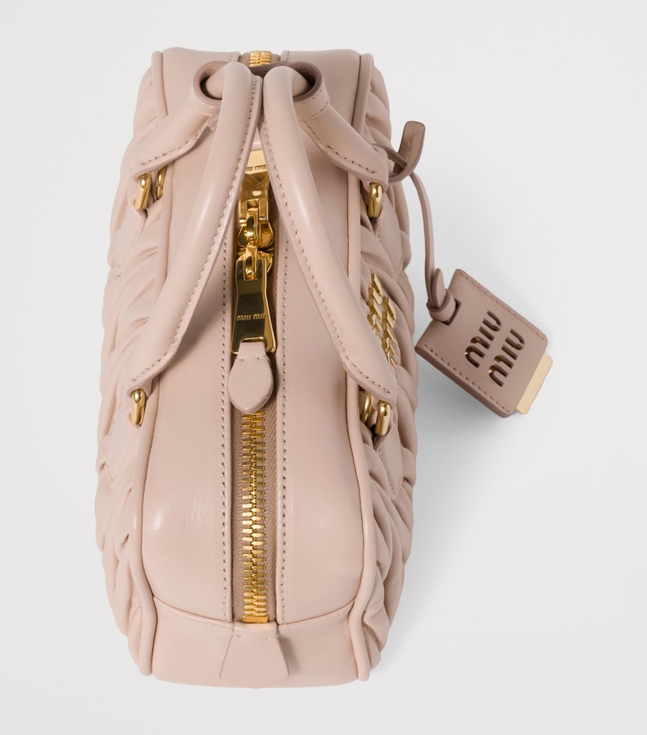 Nappa Leather Arcadie Top-Handle Bag F0236 Image 7