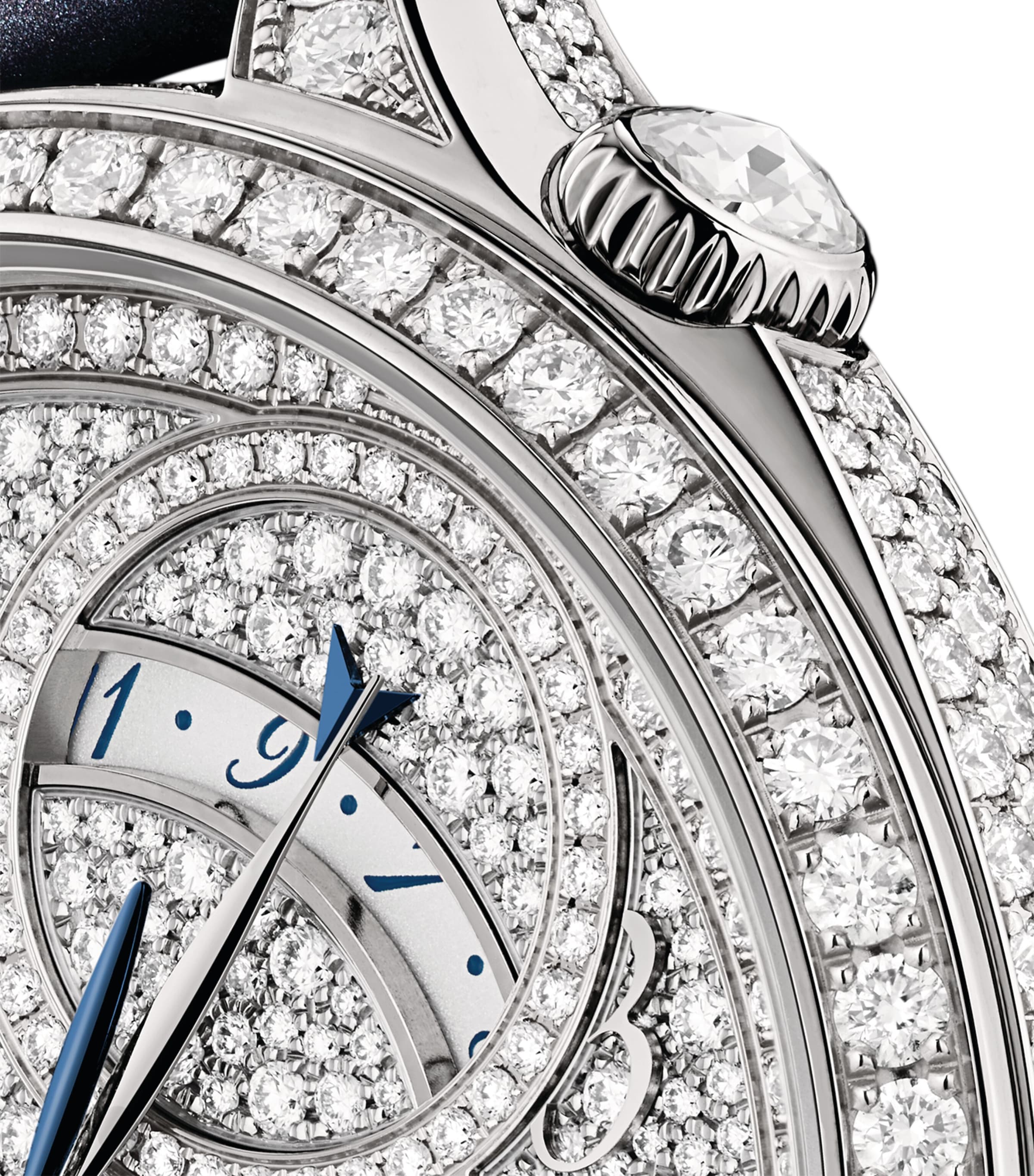 White Gold and Diamond Egérie Watch 20.8mm WHITE GOLD Image 8