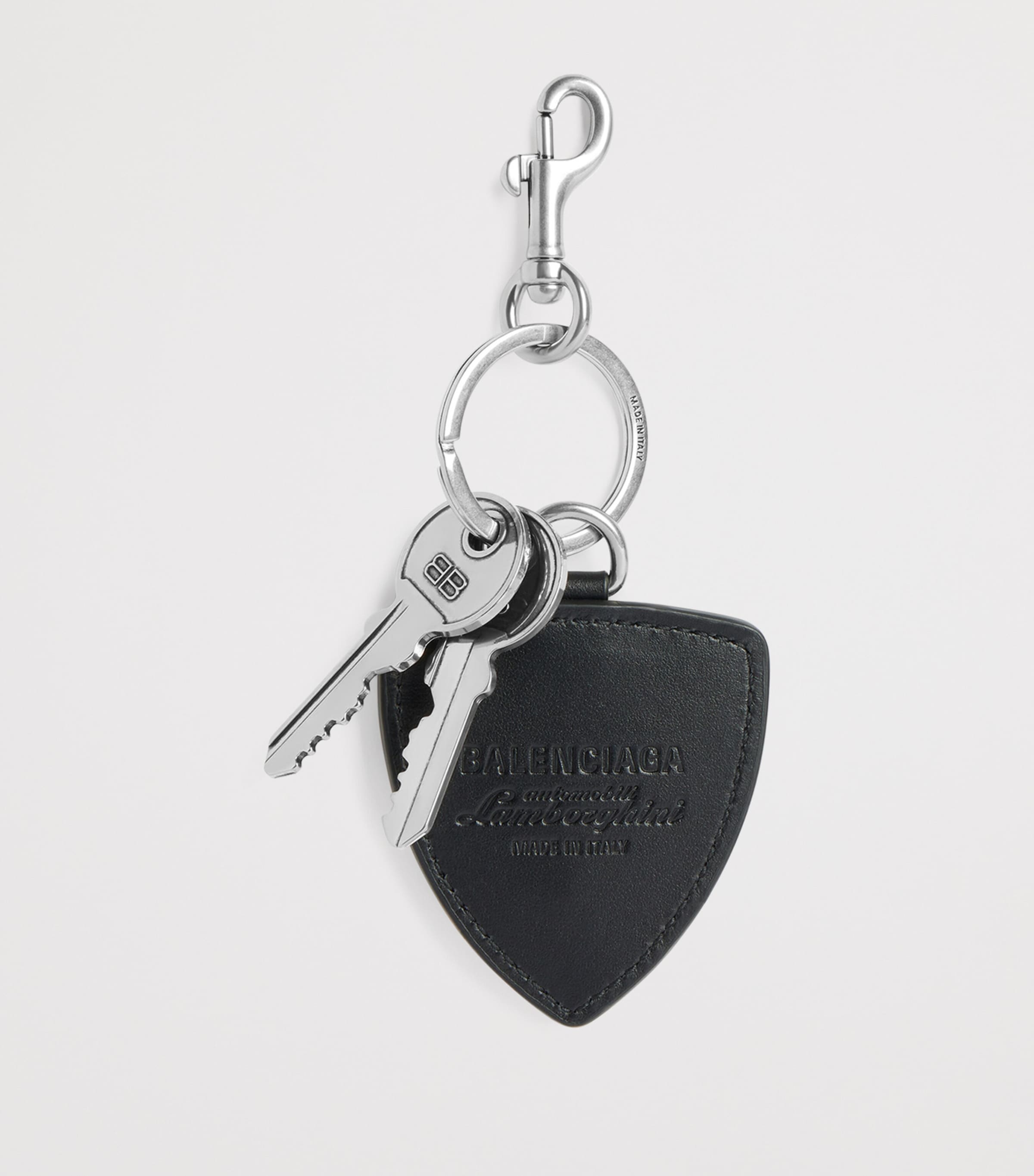 BALENCIAGA x Automobili Lamborghini 国内買付 Car Key Charms Balenciaga x Automobili Lamborghini Leather Keychain