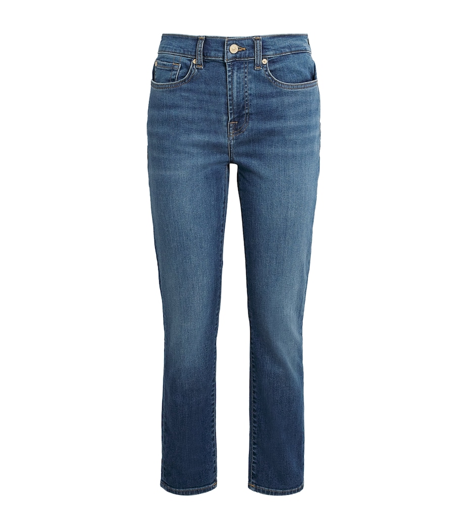Slim Illusion Relaxed Skinny Jeans MID BLUE Image 1