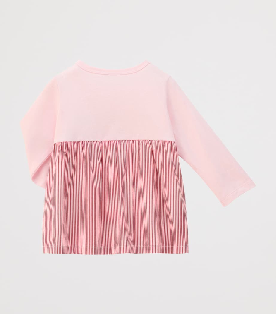 Embroidered-Bunny Long-Sleeve T-Shirt (2-7 Years) 8 Image 3