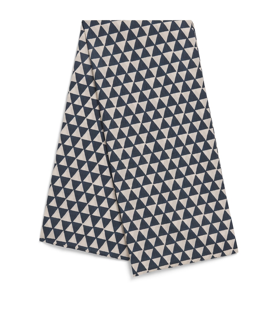 Cotton Printed Stole ULTRAMARINE Image 1