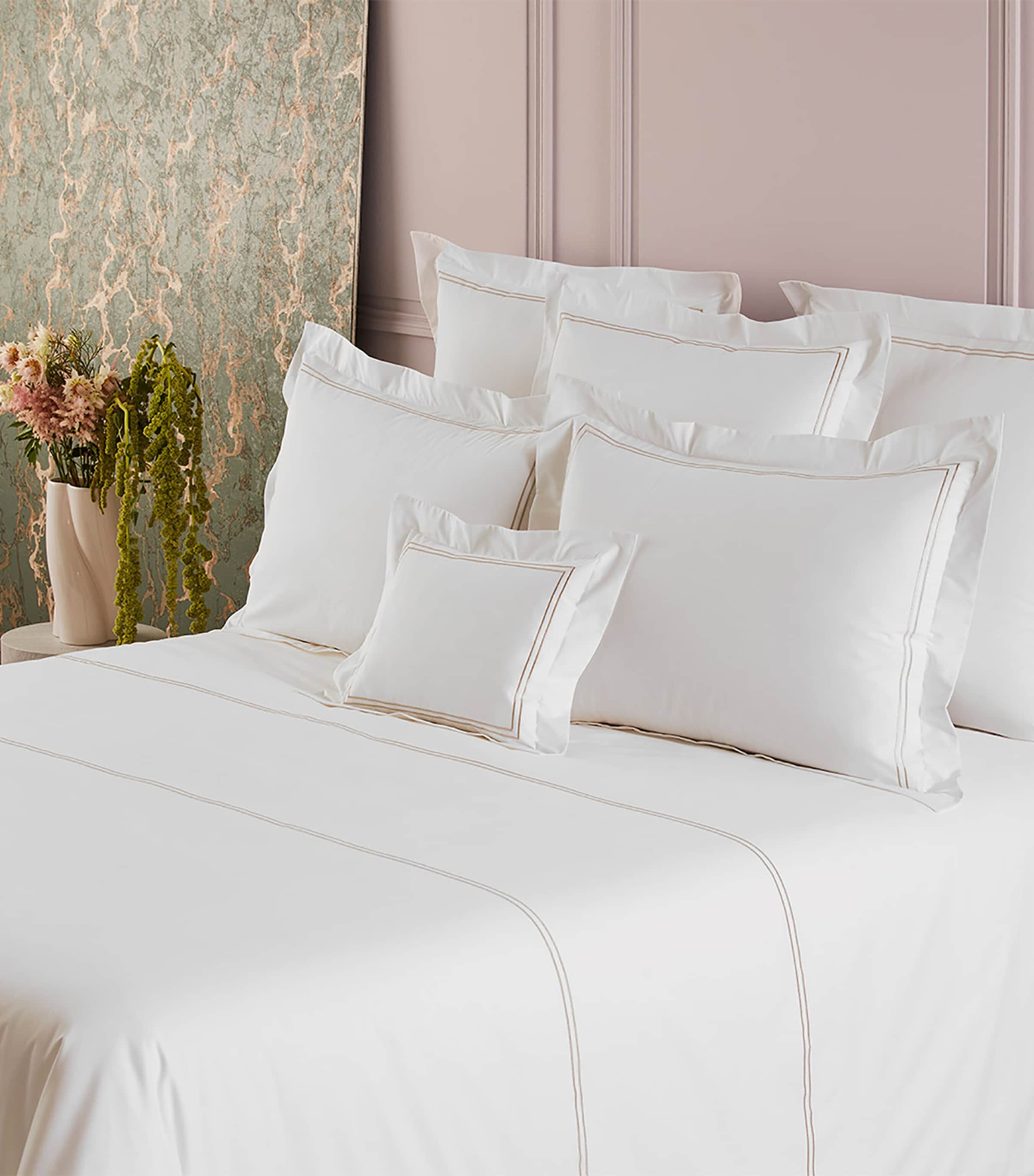 Organic Cotton Duo Pierre Double Flat Sheet (240cm x 295cm) PIERRE Image 4