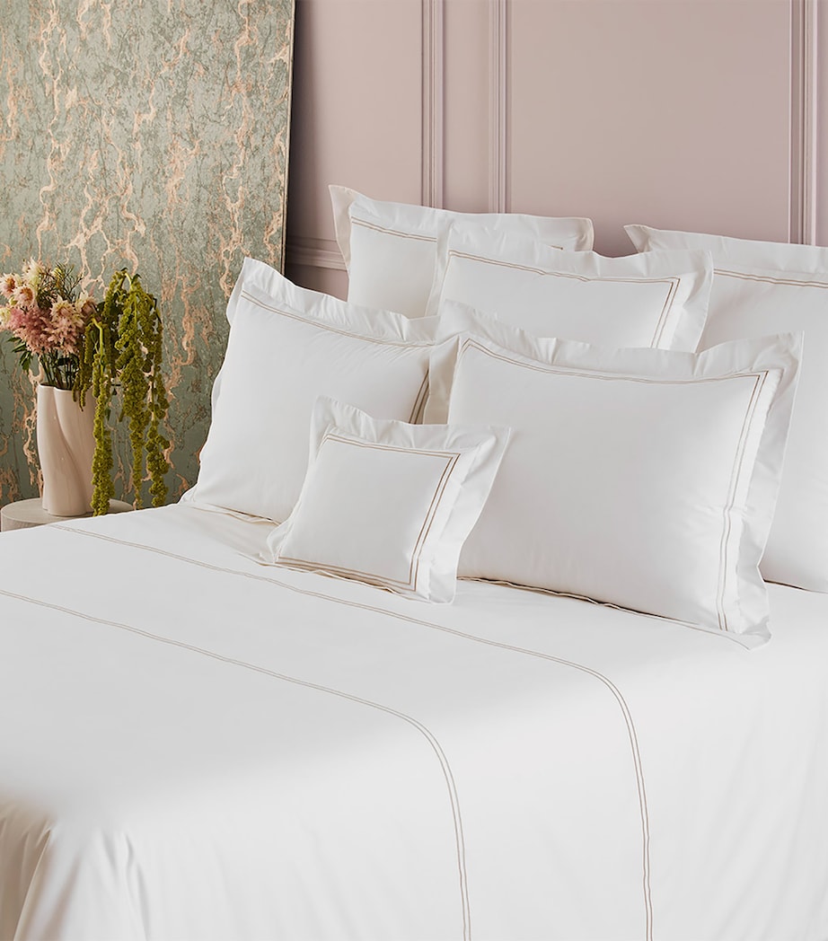 Organic Cotton Duo Pierre Double Flat Sheet (240cm x 295cm) PIERRE Image 4