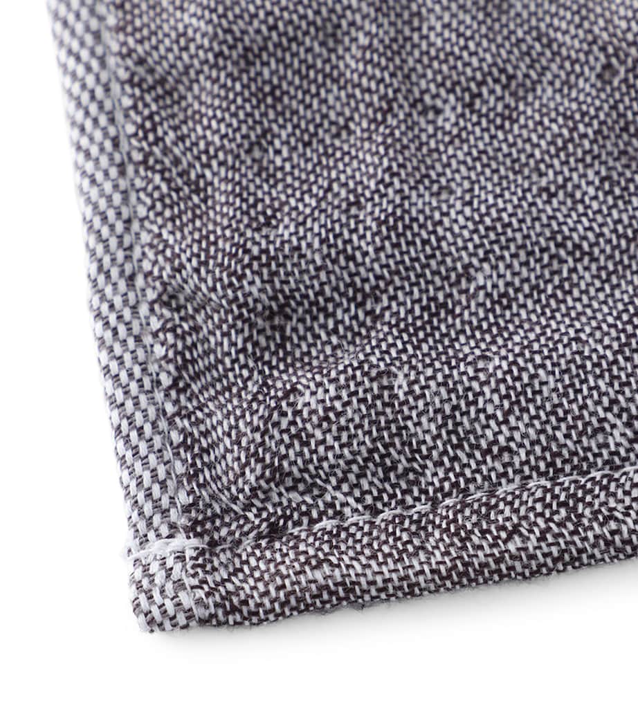 Uchino Marshmallow Gauze Facecloth (35cm x 40cm) Dark Grey Image 3