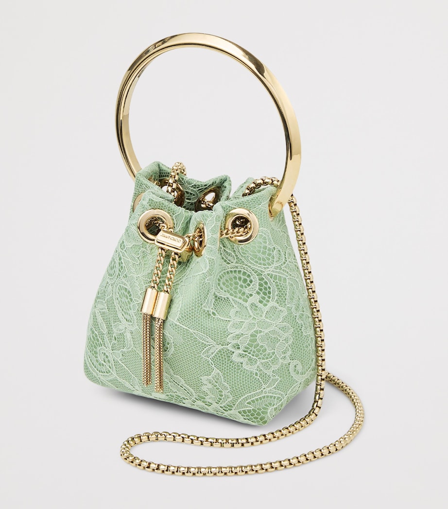 Micro Bon Bon Top-Handle Bag VERDE/LIGHT GOLD Image 2
