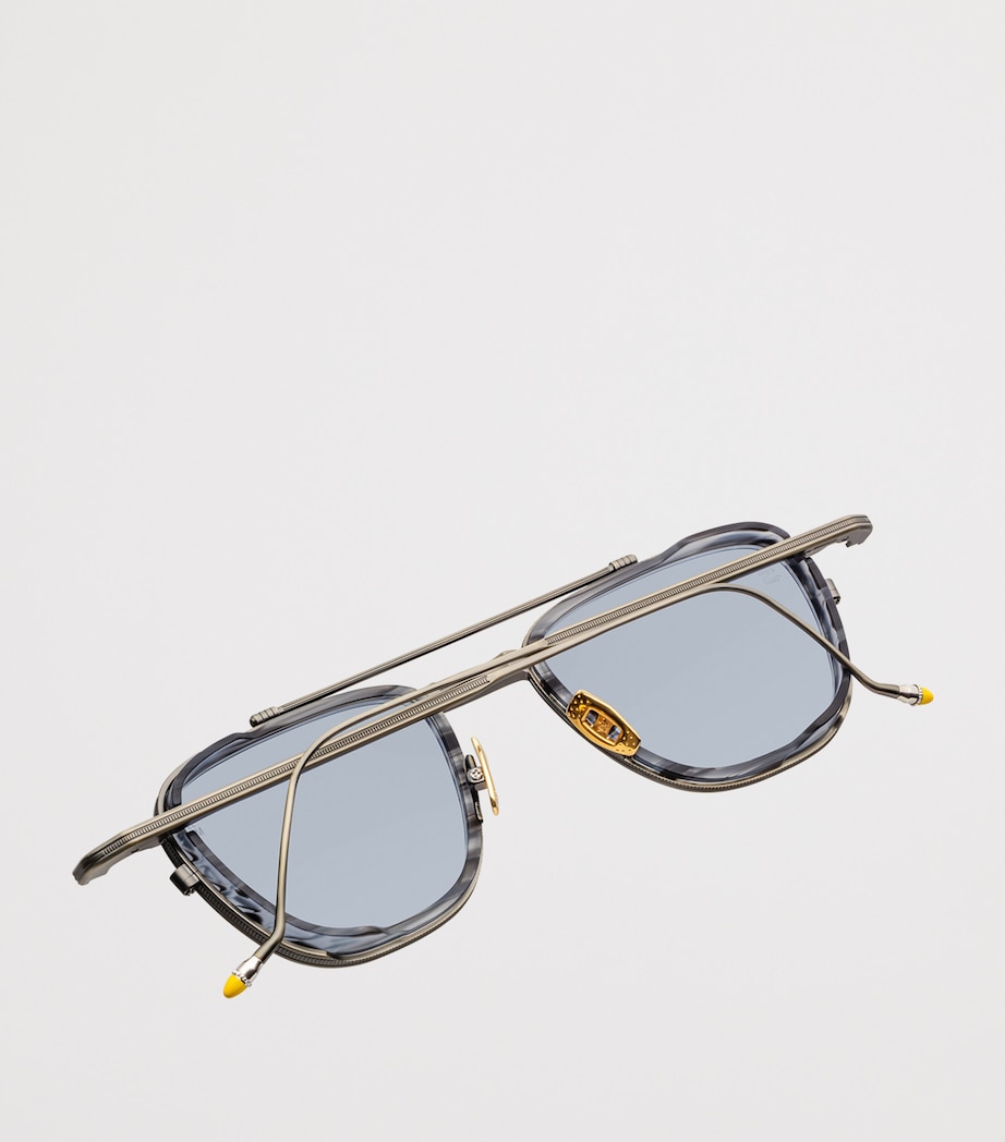 Jacques Marie Mage Ayrton Senna 1992 Sunglasses Antique Gunmetal Image 8