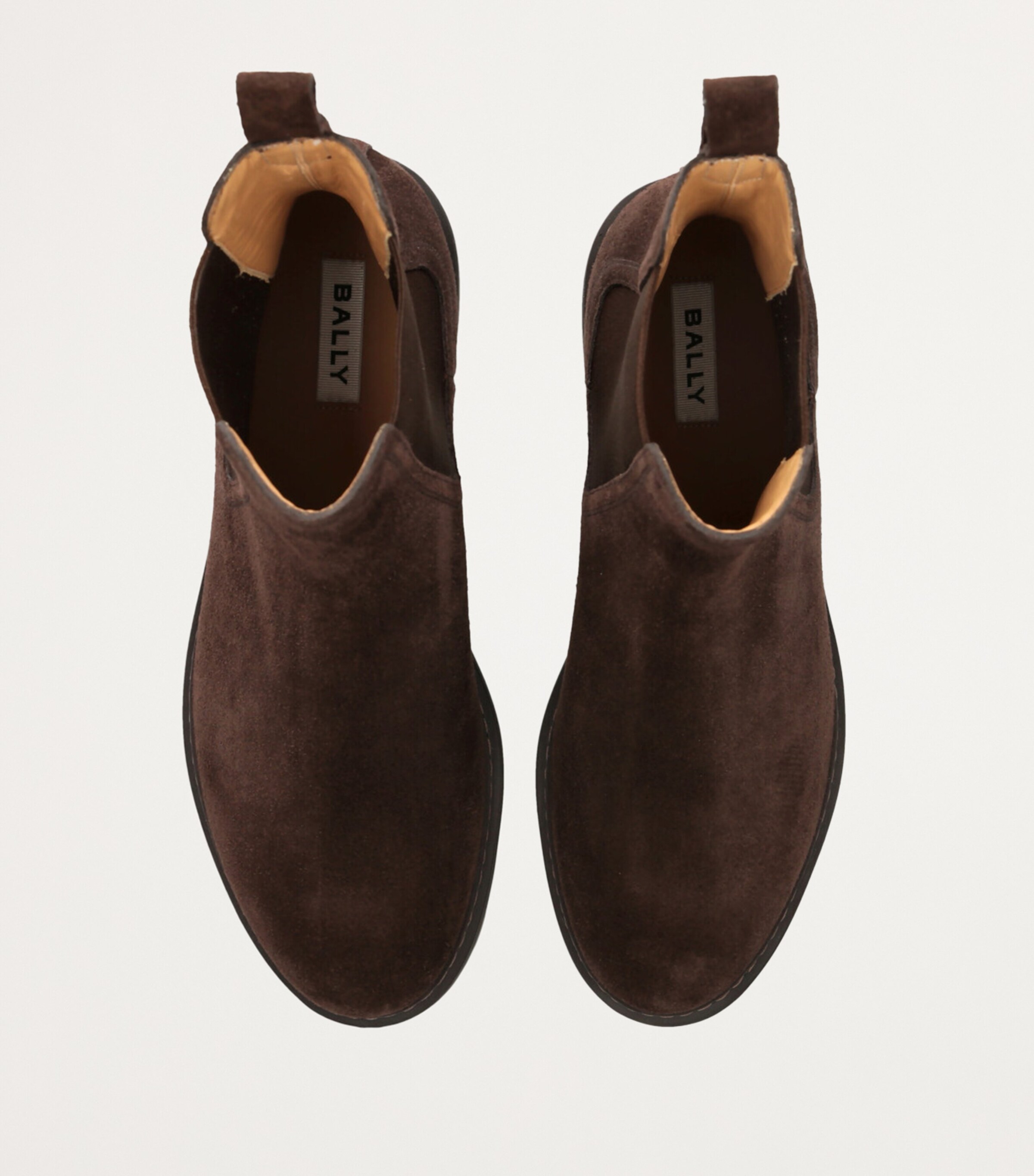 Suede Gevon Chelsea Boots BROWN Image 4