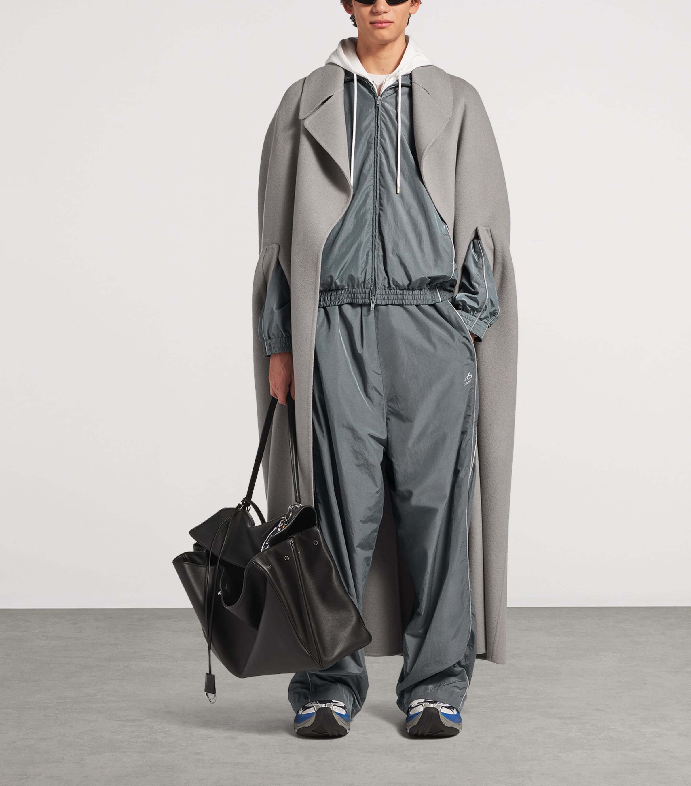 Balenciaga Grey Technical Zip-Up Jacket | Harrods US