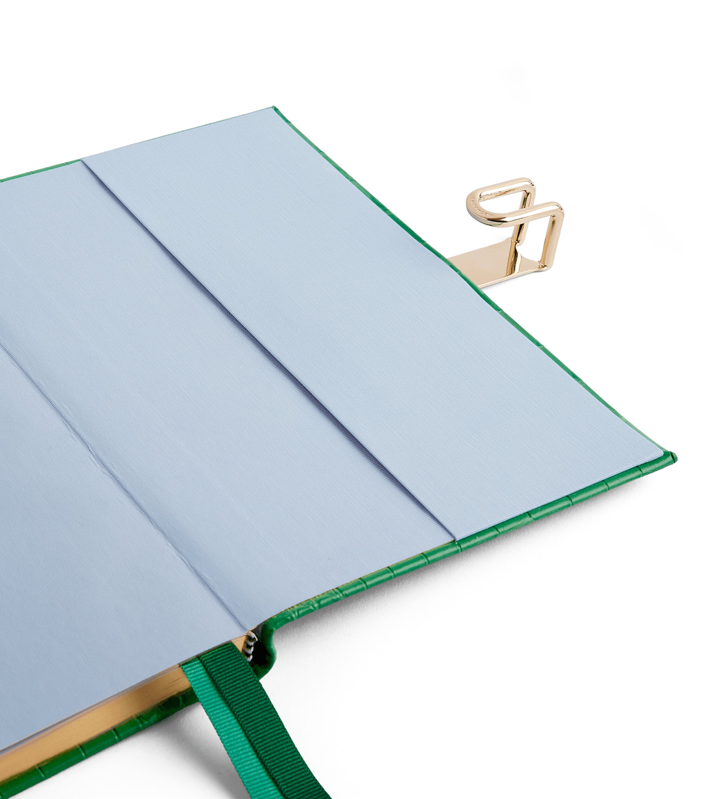 Smythson Leather Soho Weekly Diary 2027 Jade Image 4