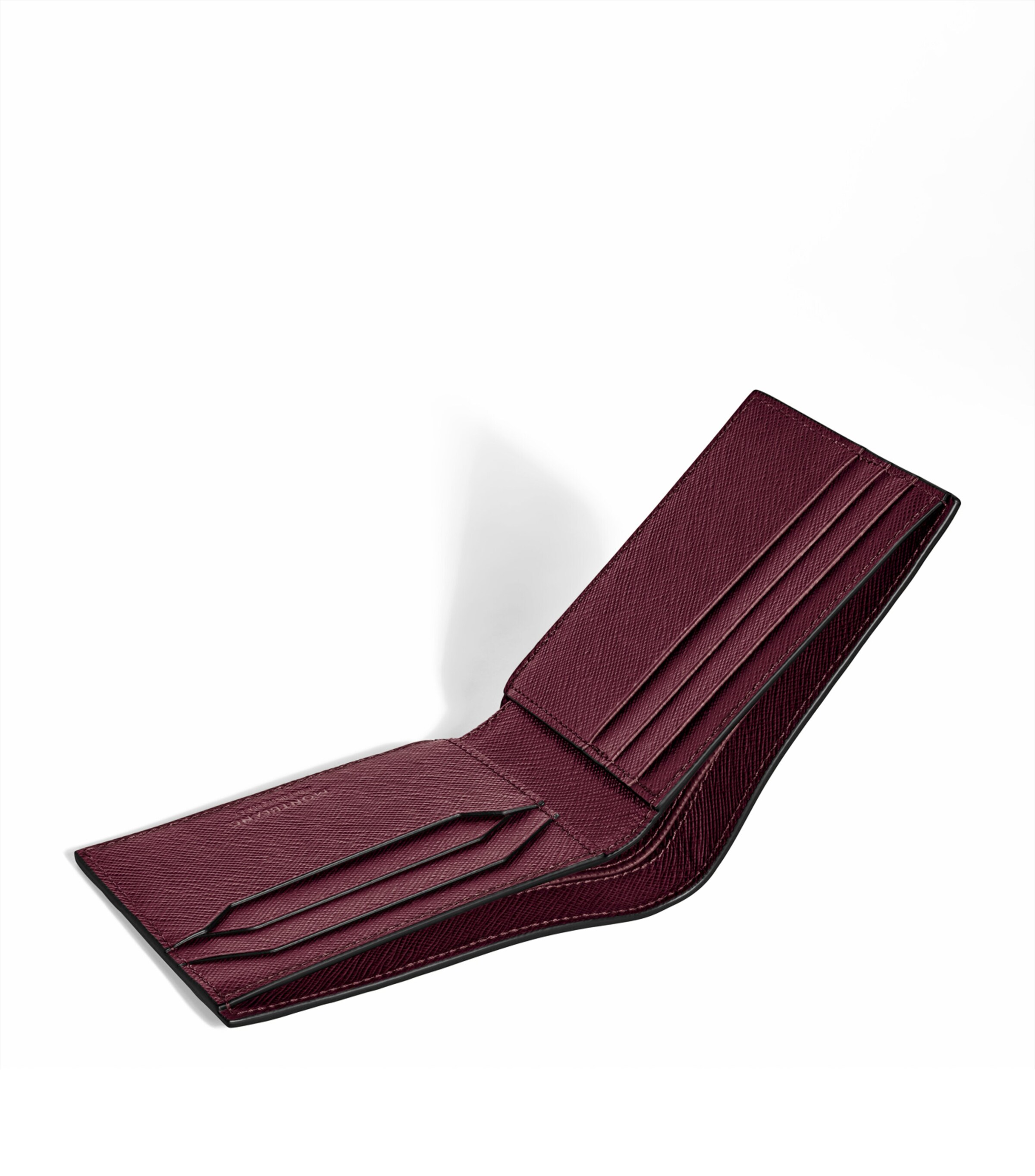 Leather Sartorial Bifold Wallet CASSIS Image 4