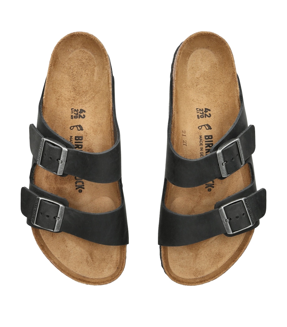 Suede Arizona Sandals BLACK Image 4