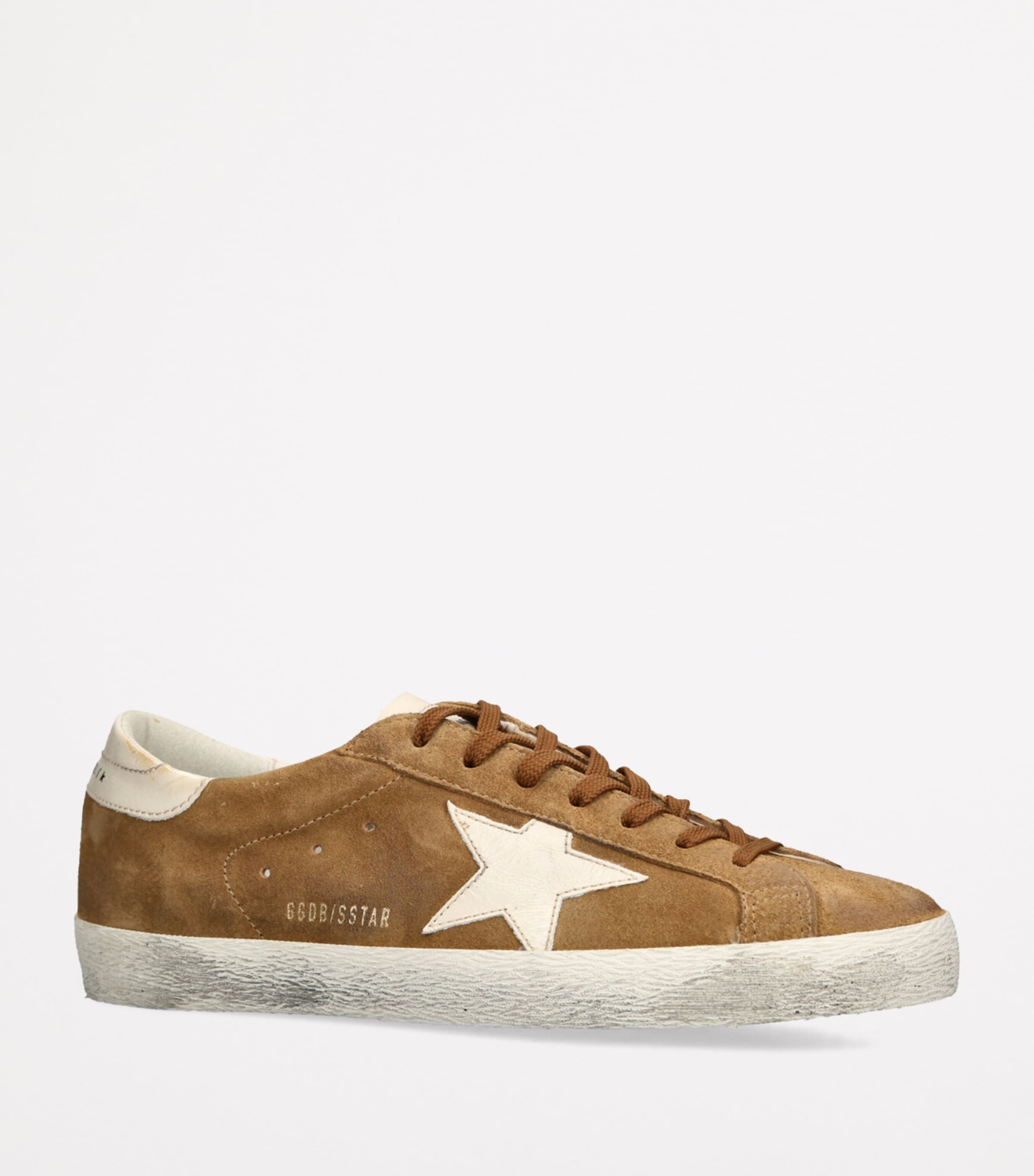 Golden Goose Suede Super-Star Sneakers Brown/oth Image 3