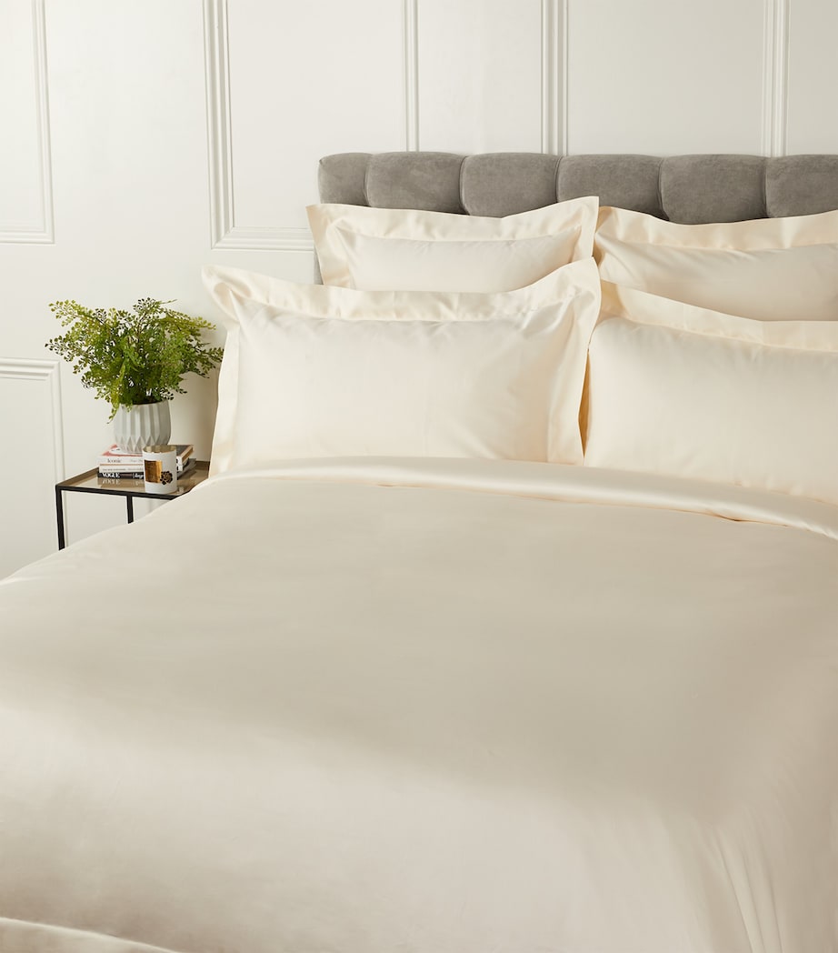 Capela Super King Flat Sheet (270cm x 300cm) NATUREL Image 2
