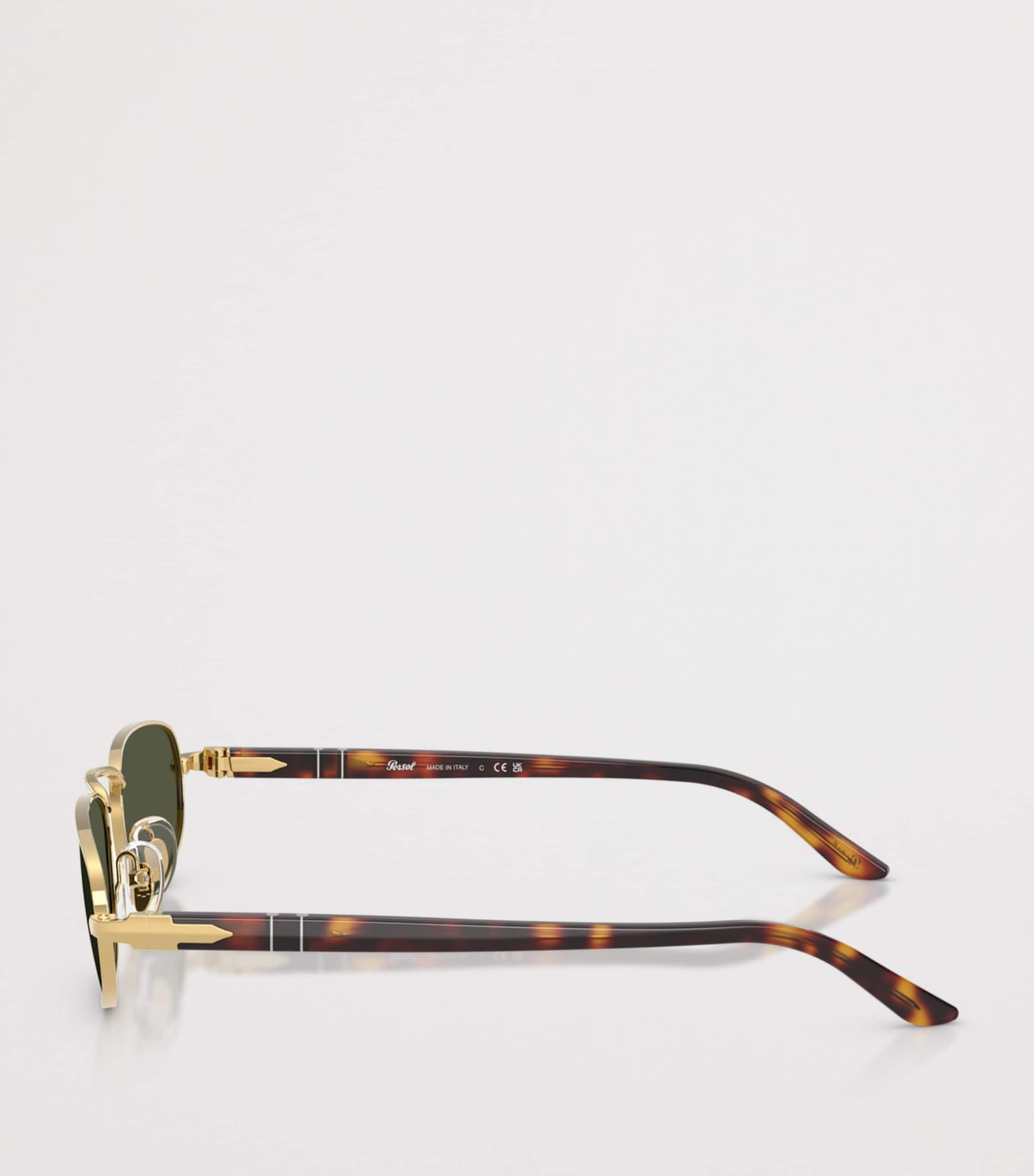 Persol PO1028S Pillow Sunglasses Gold Image 3