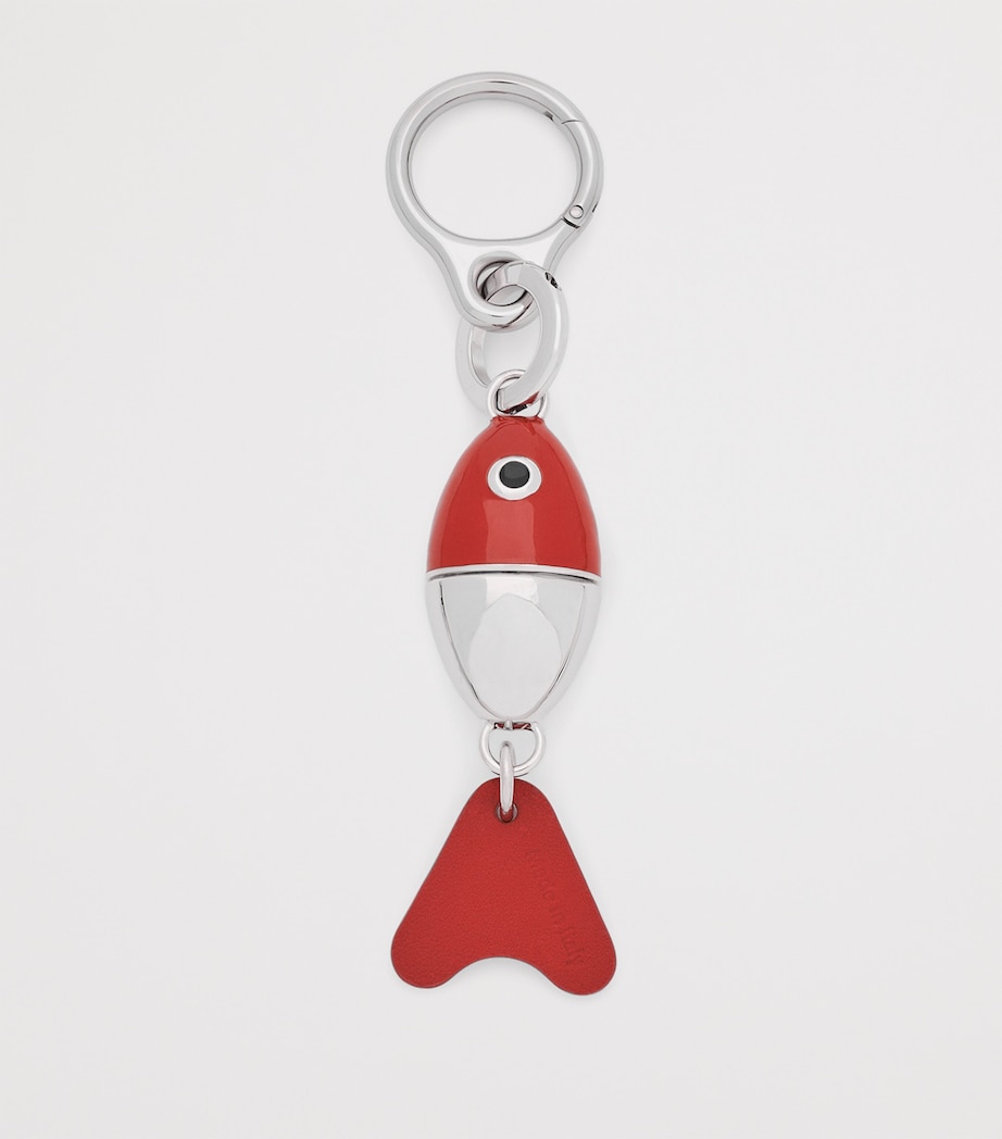 LOEWE x Paula's Ibiza Fishing Lure Charm Red/silver Image 2