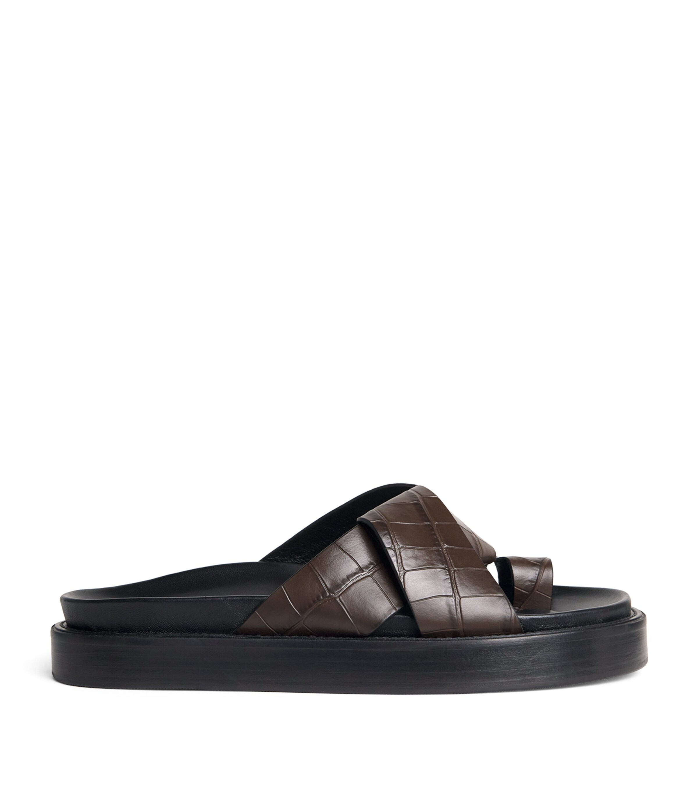CAMILLA AND MARC Leather Herman Sandals | Women Shoes | Sandals | Flat Sandals | Designers | CAMILLA AND MARC