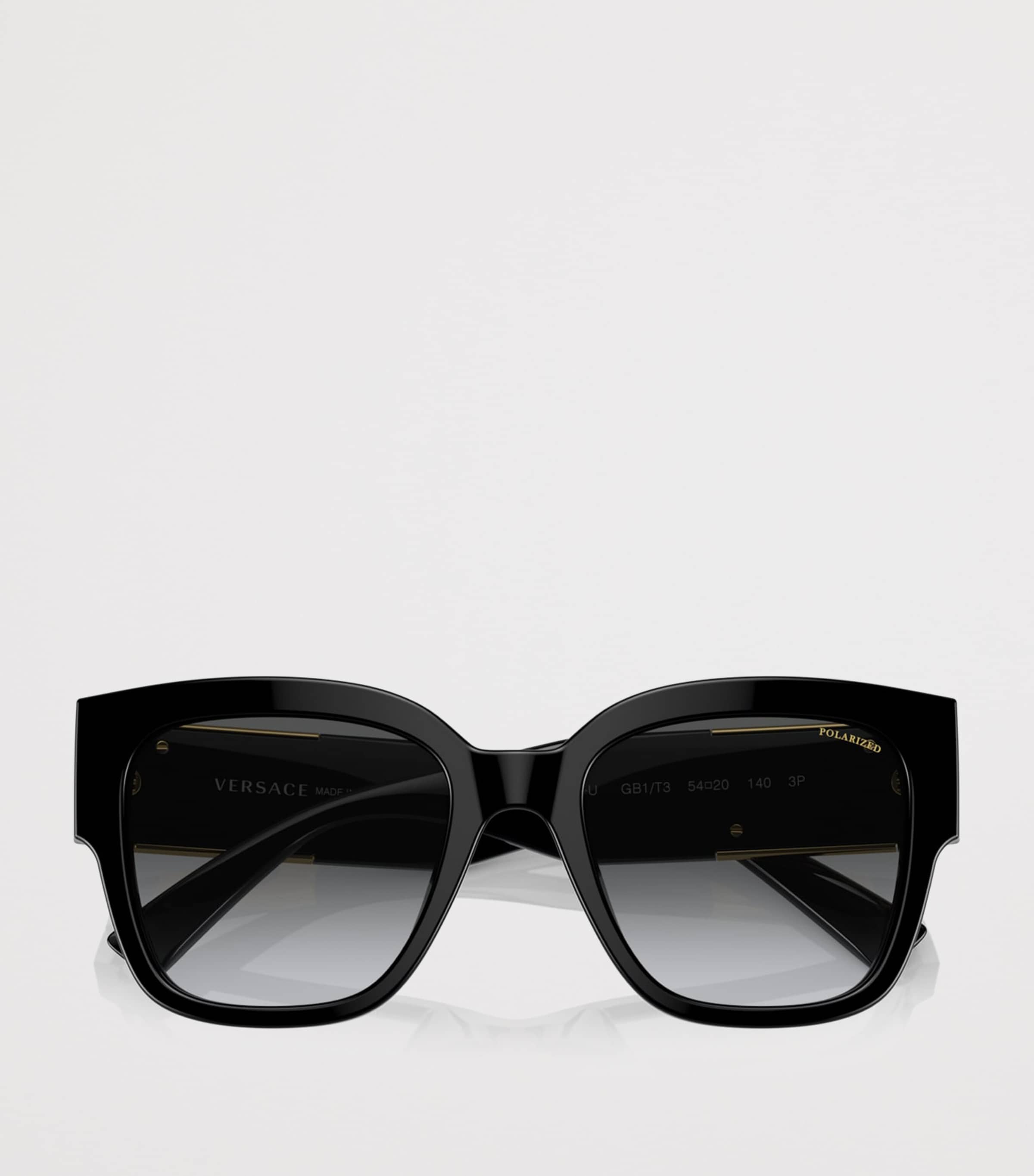 Versace Acetate Pillow Sunglasses Black Image 5