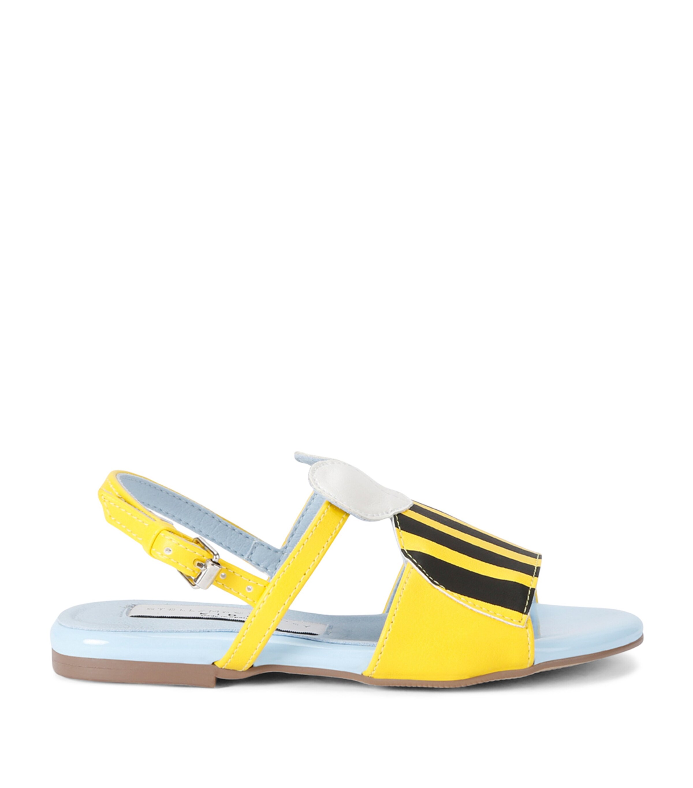 Stella McCartney Kids 3D Bee Design Sandals Yellow Image 1