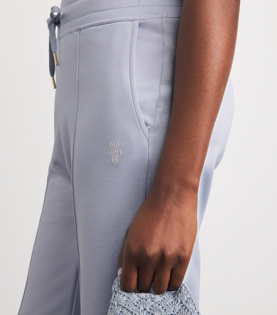 Eleventy Womens Cotton-Blend Sweatpants Nuvola Image 3