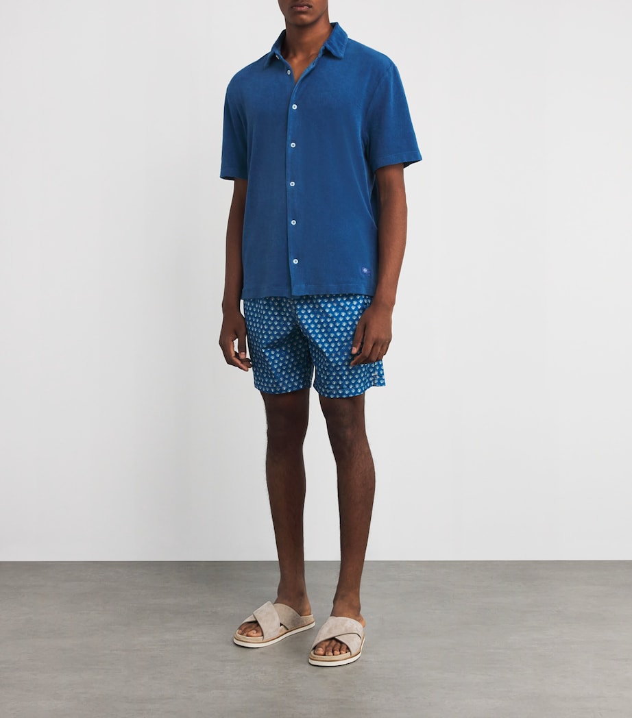 Cotton Towel Short-Sleeve Shirt X27 Image 2