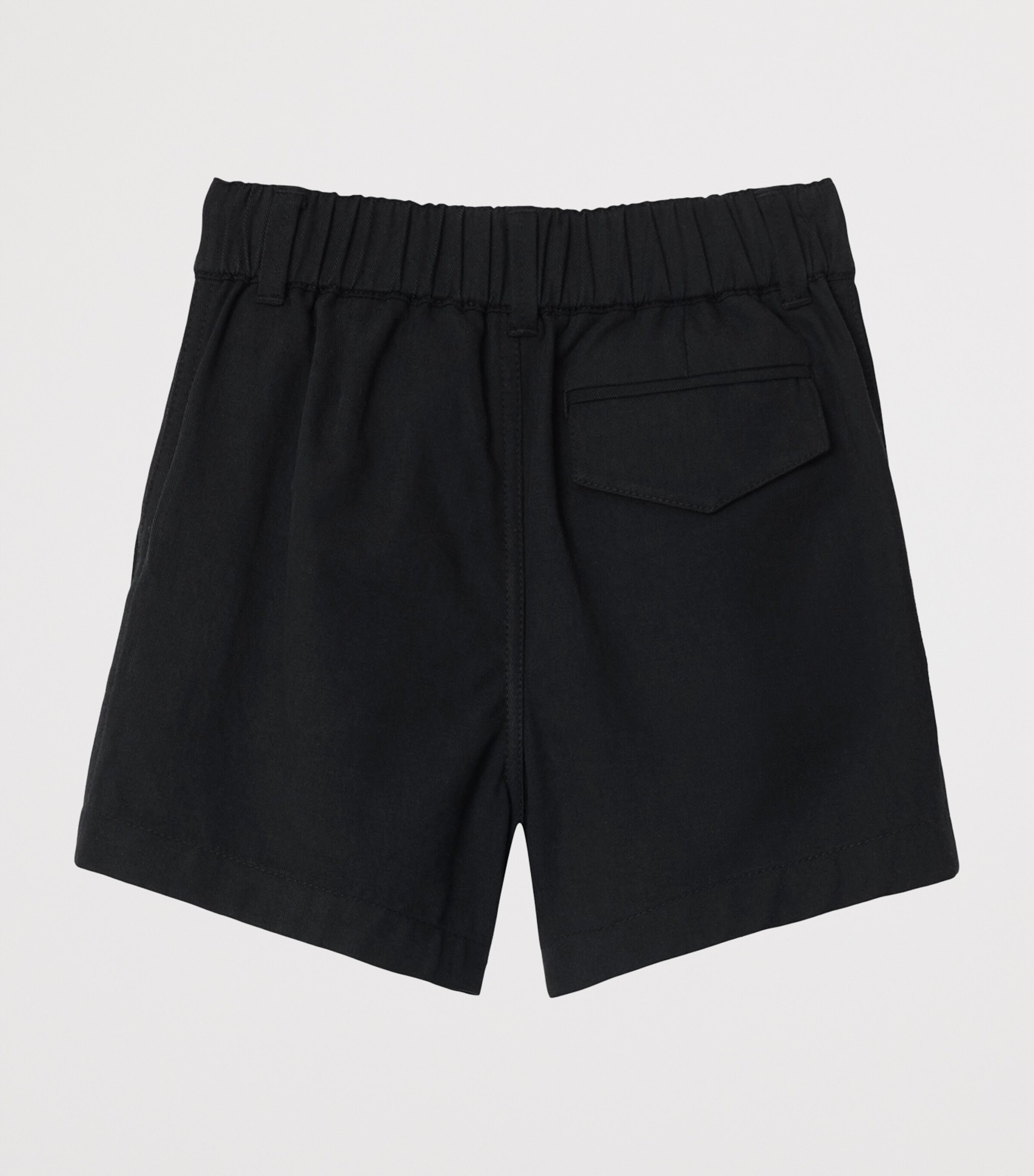 Burberry Kids Cotton Poplin Shorts (6-24 Months) Black Image 2
