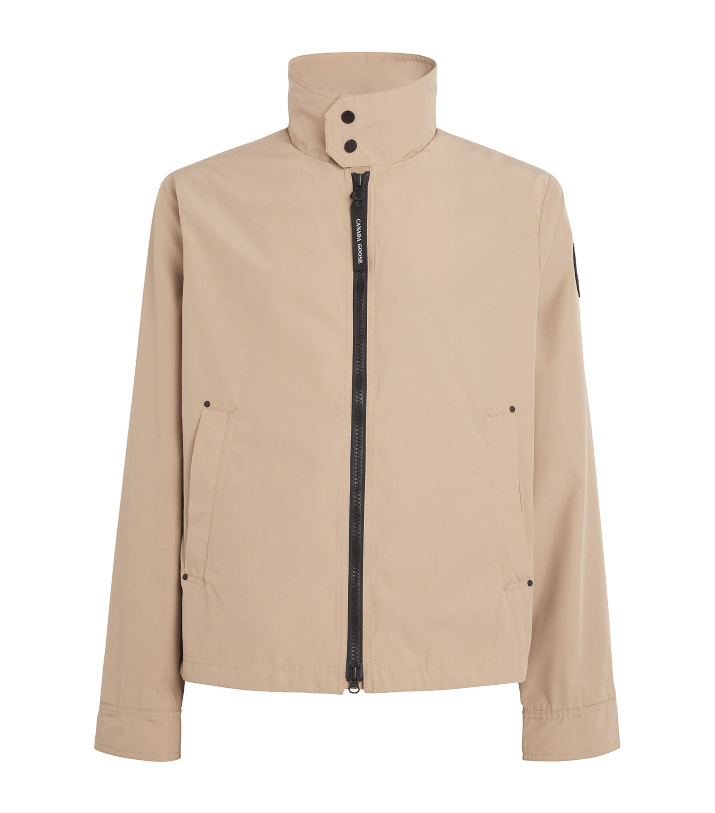 Shop Canada Goose Rosedale Bomber Jacket In Beige