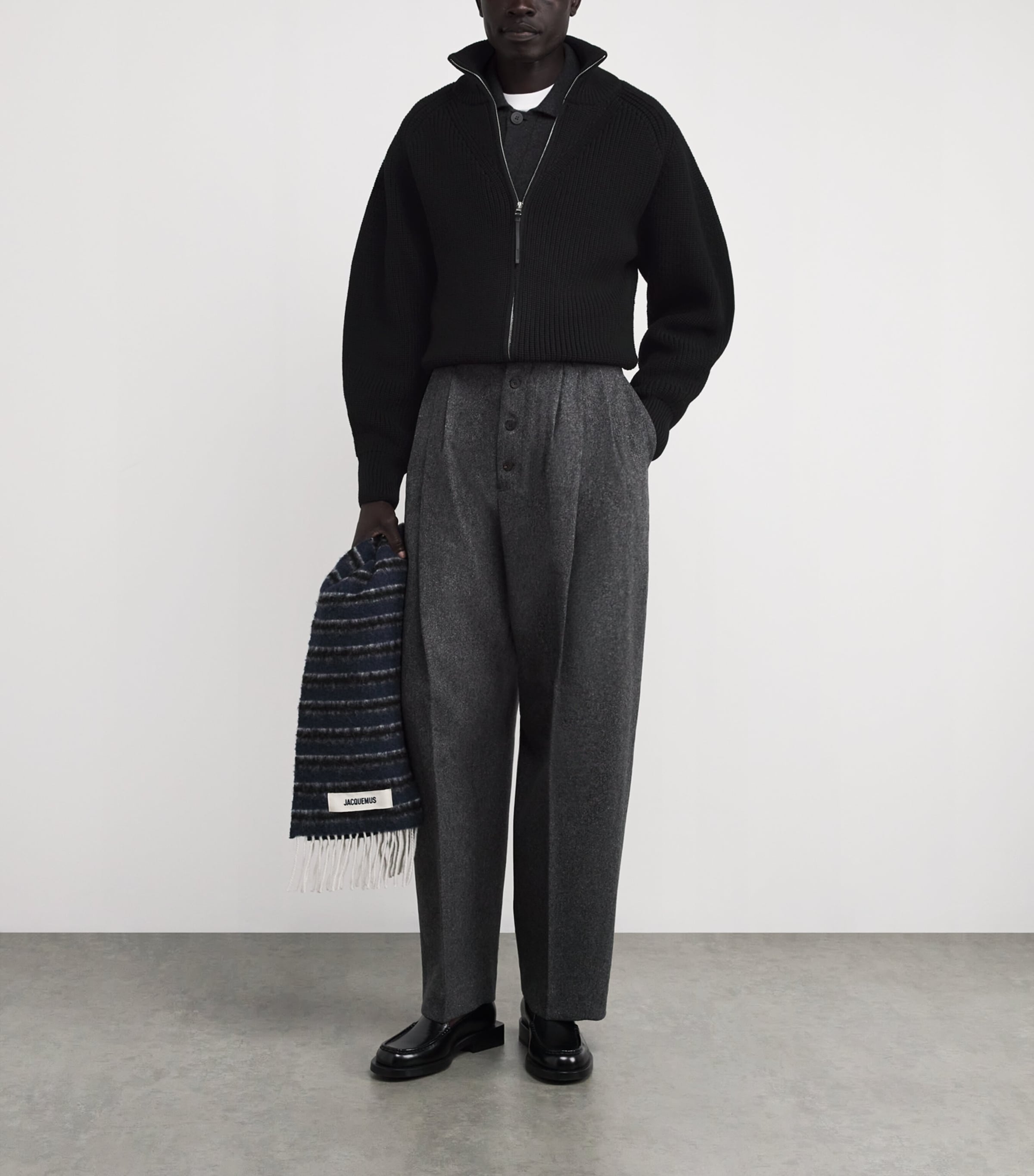 jacquemus サイドジップ　スラックス jacquemus サイドジップ スラックス