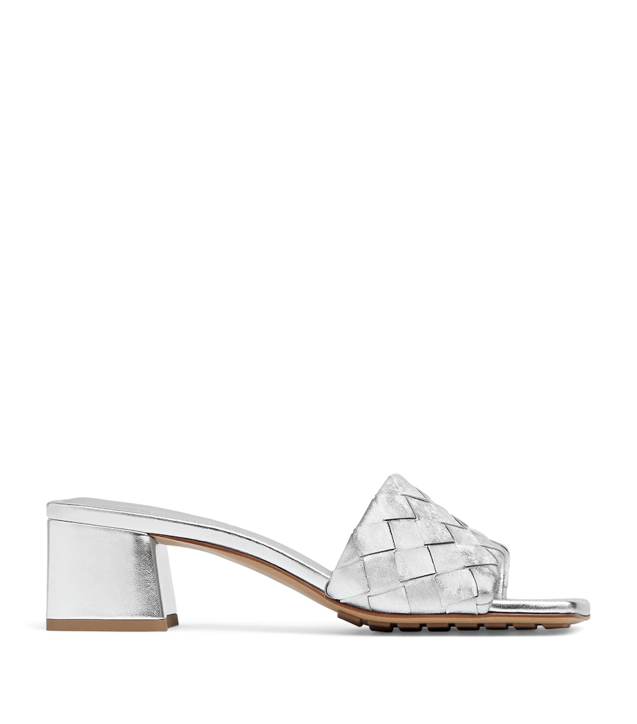 Metallic Leather Parco Mules 45 8101 Image 1