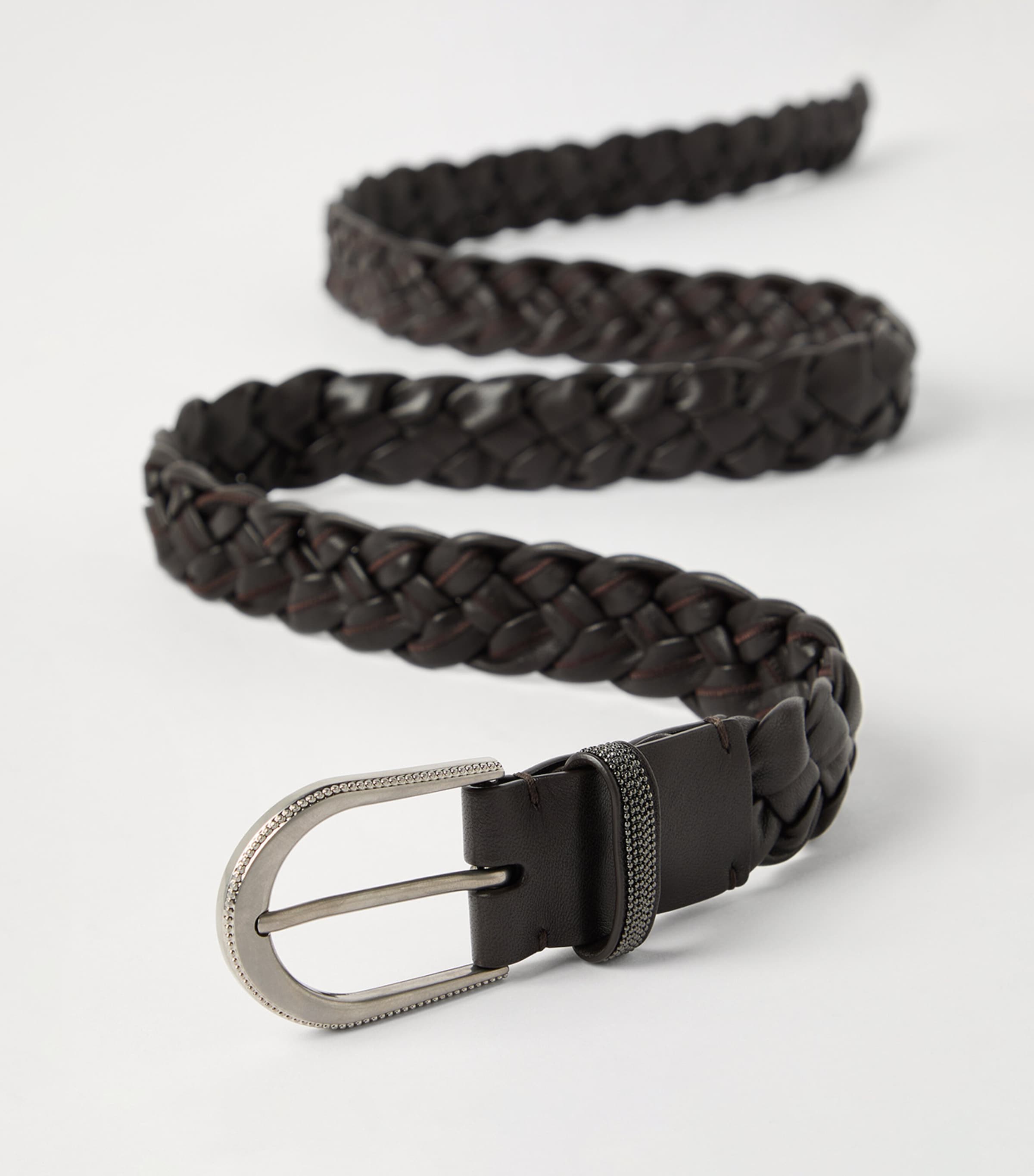 Braided Leather Belt CN062 Image 3