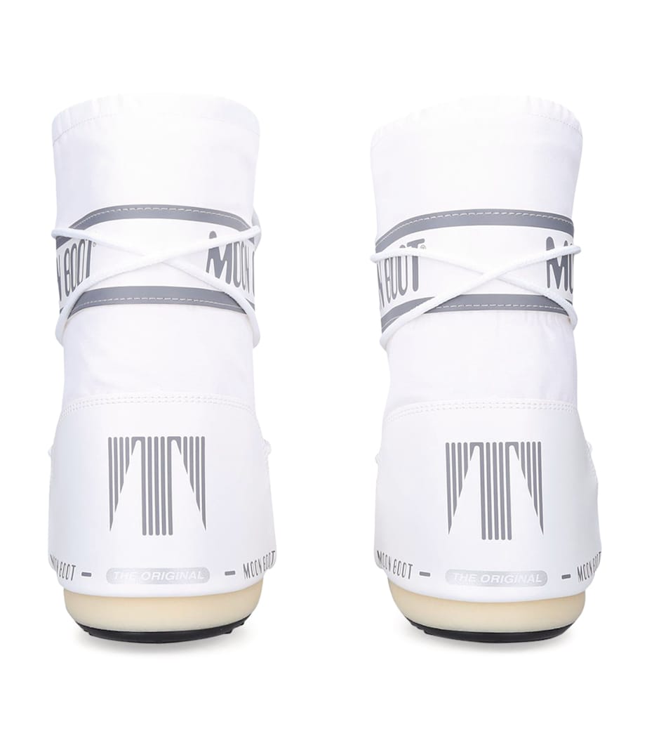 Nylon Icon Moon Boots WHITE Image 2