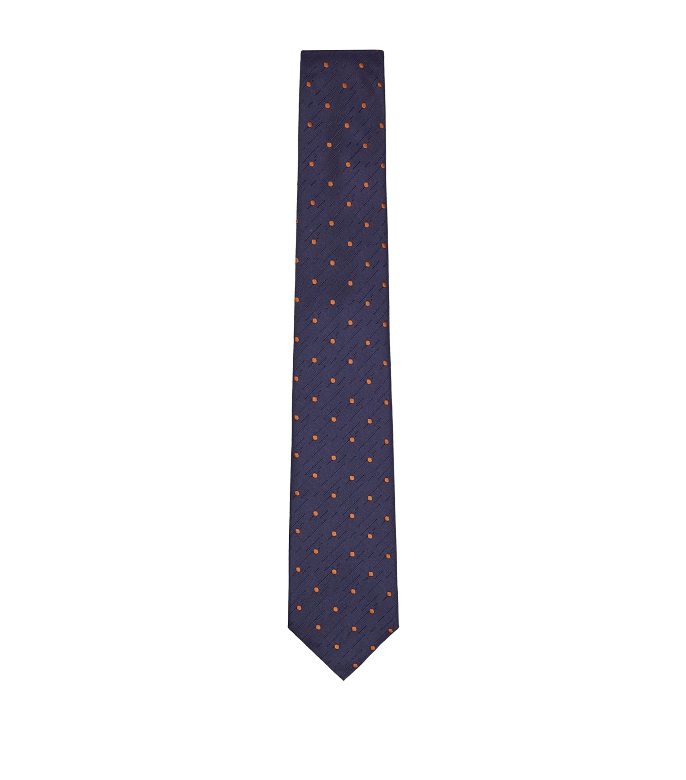 Shop Hugo Boss Silk Jacquard Tie In Blue