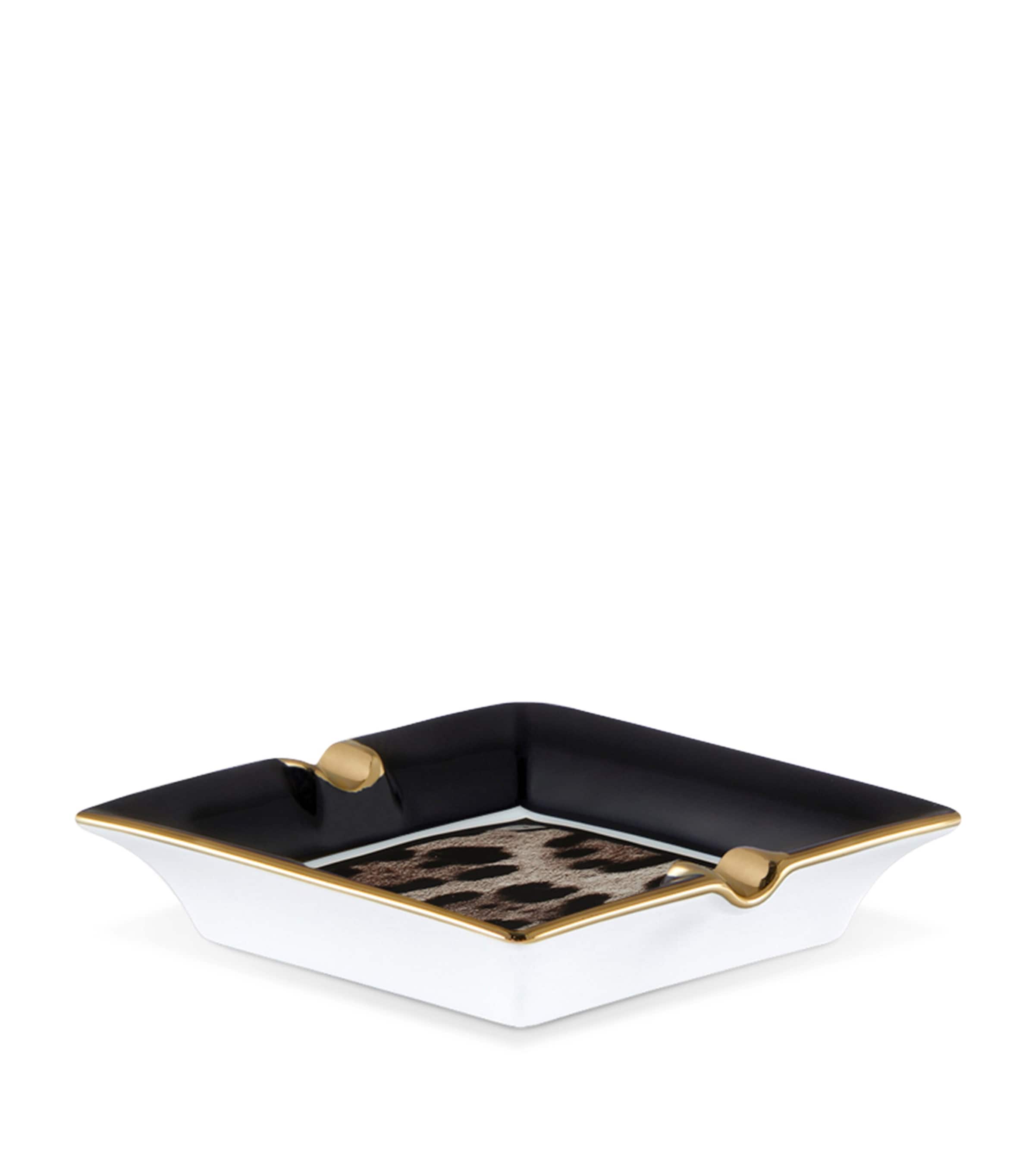 Dolce&Gabbana Casa Porcelain Leopard Ashtray Leopardo Image 4