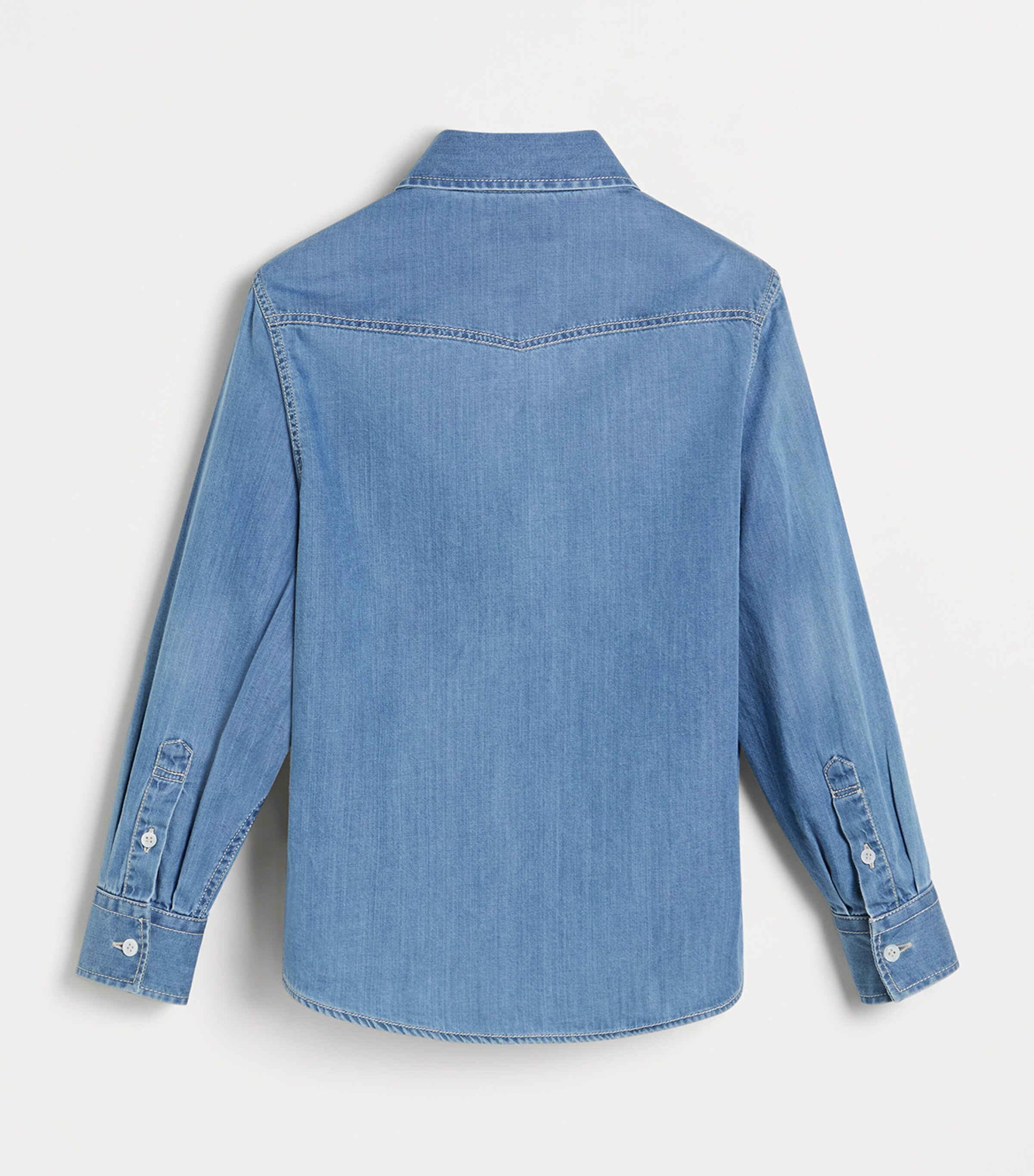 Brunello Cucinelli Kids Denim Shirt (4-6 Years) Image 2