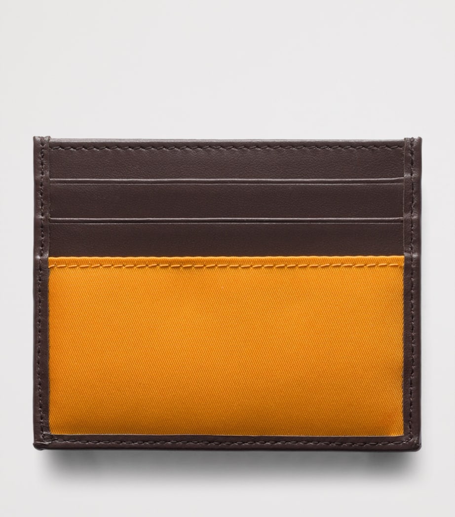 Re-Nylon and Leather Card Holder F0287 Image 3